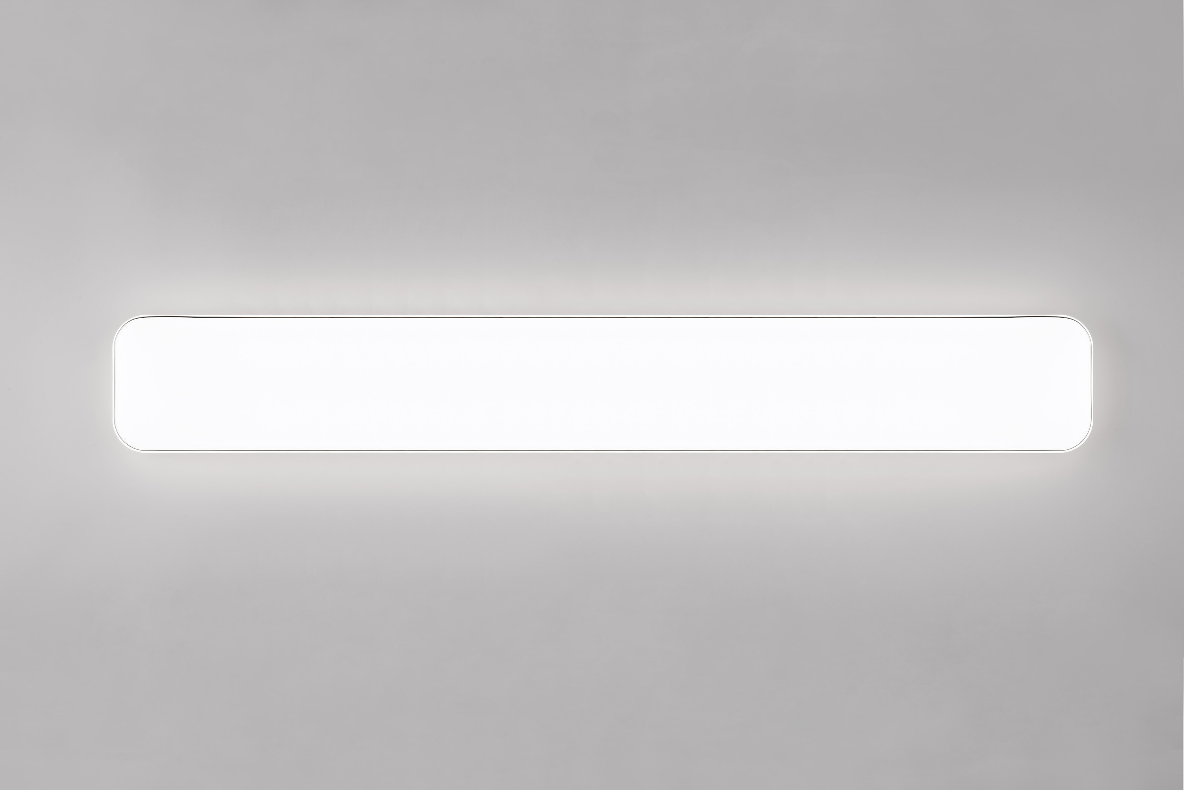 REALITY Leuchten LED Deckenleuchte »BLANCA, elegant schlichte weiße LED Deckenlampe, 120x17 cm, kaltweiß«, 1 flammig, Leuchtmittel LED-Board | LED fest integriert, 3-Stufen dimmbar über Wandschalter, Deckenlampe für Büro Flur Treppe