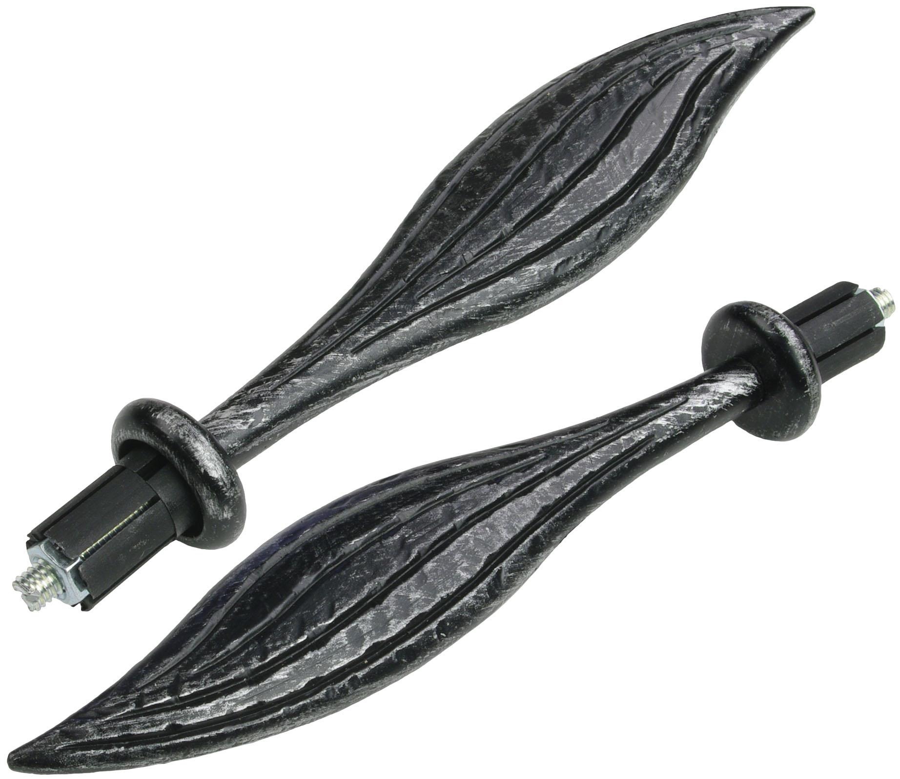 Liedeco Gardinenstange »Esp Blatt« Ø 16 mm 2 läufig-läufig Fixmaß günstig online kaufen