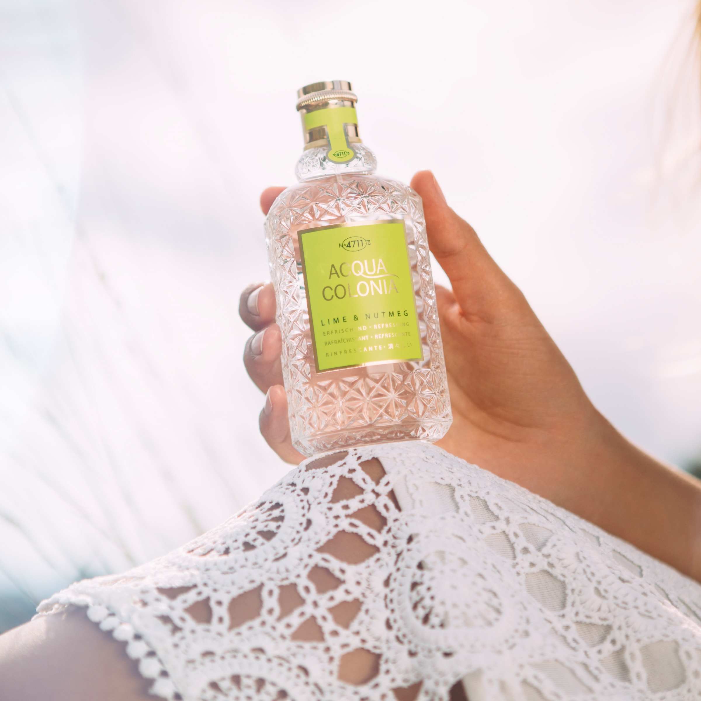 4711 Eau de Cologne »4711 Acqua Colonia LIME & NUTMEG EAU DE COLOGNE NATURAL SPRAY 100 ML«, (Packung, 1 tlg.), mit frischen und warmen Noten