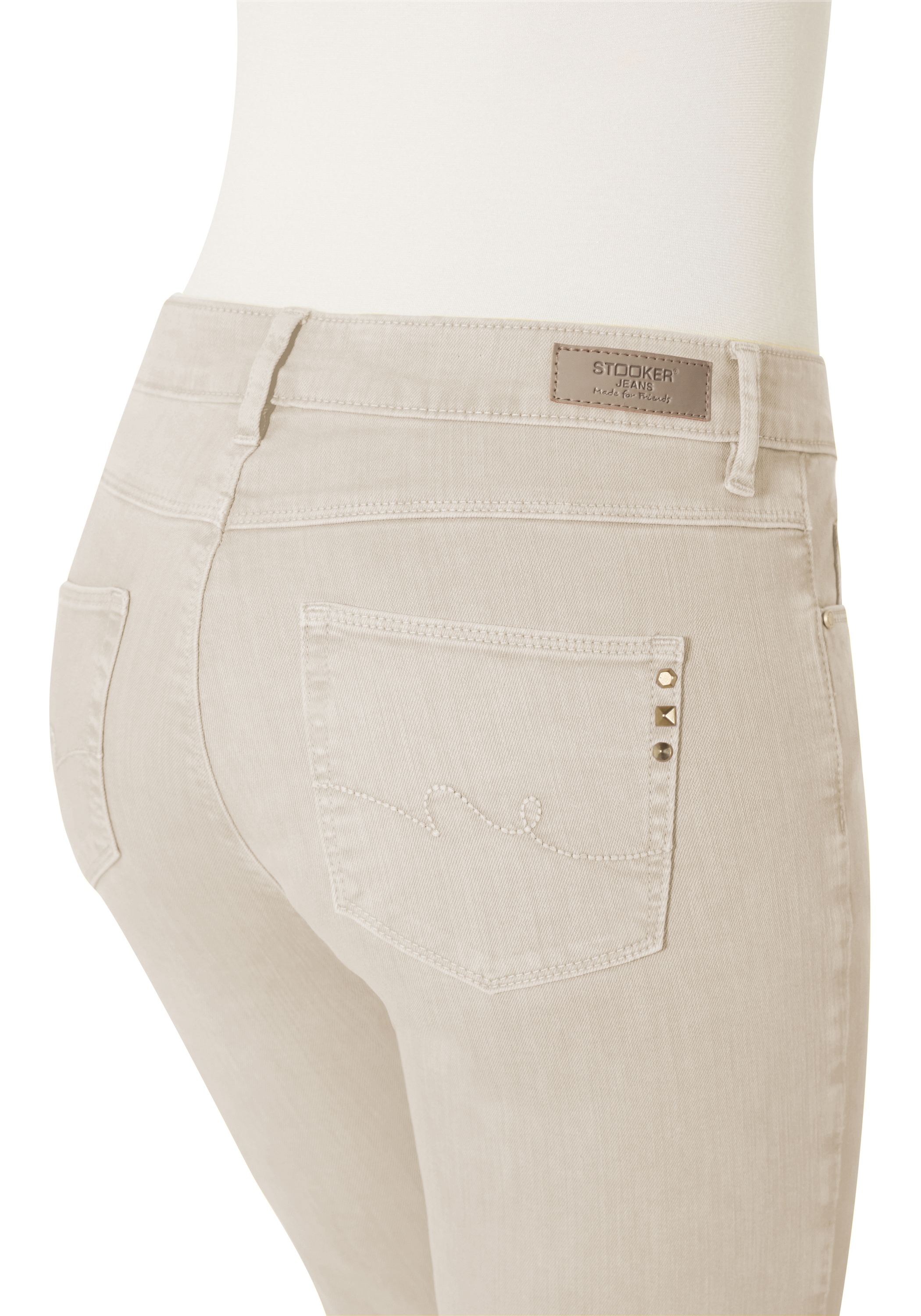 STOOKER WOMEN 5-Pocket-Hose »Zermatt Twill Straight Fit«, Straight Fit Casual Clean Wash Denim Jeans für Damen
