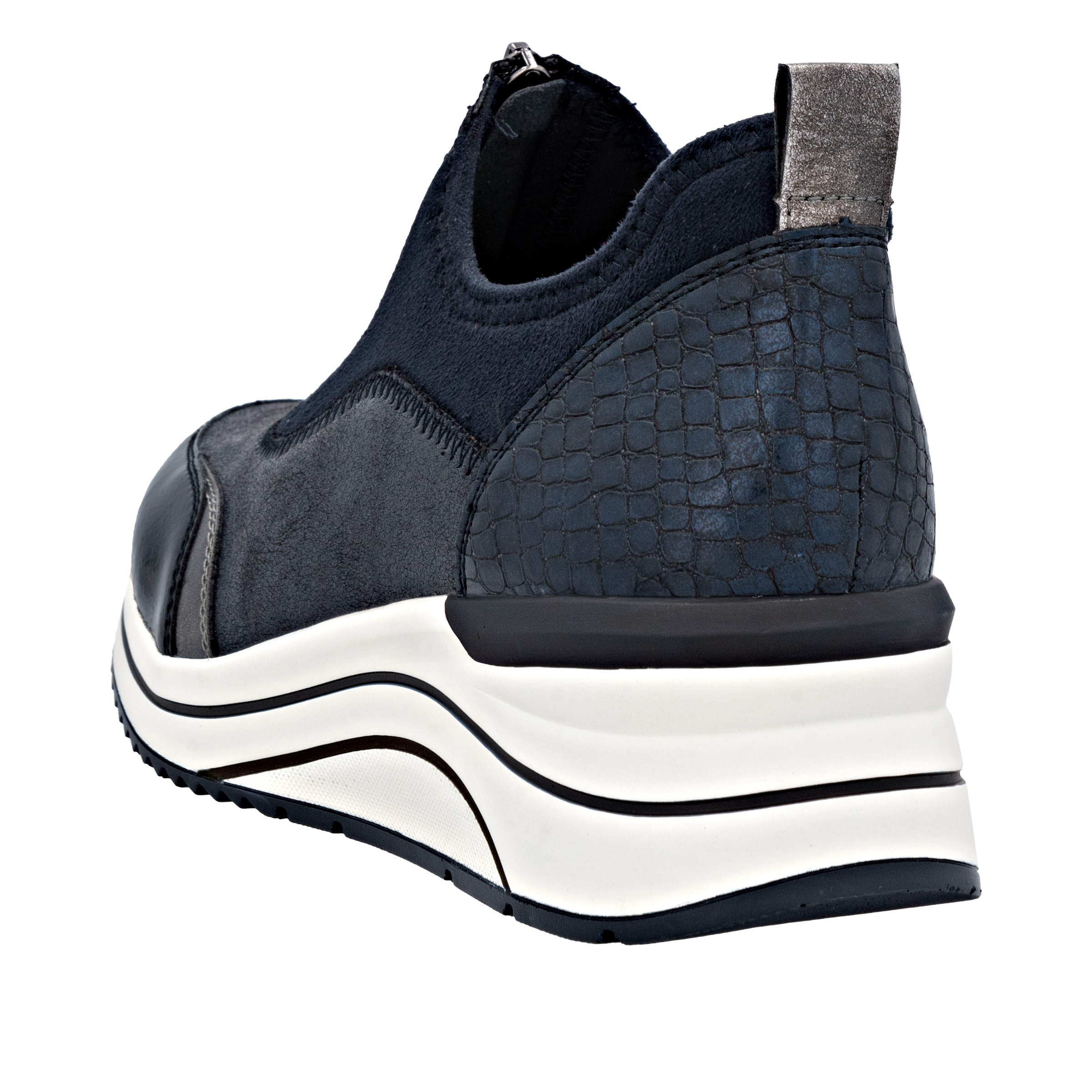 Remonte Slip-On Sneaker »Elisabeth Hurley-Collection«, Keilsneaker, Slipper, Schlupfschuh, Freizeitschuh, vegan