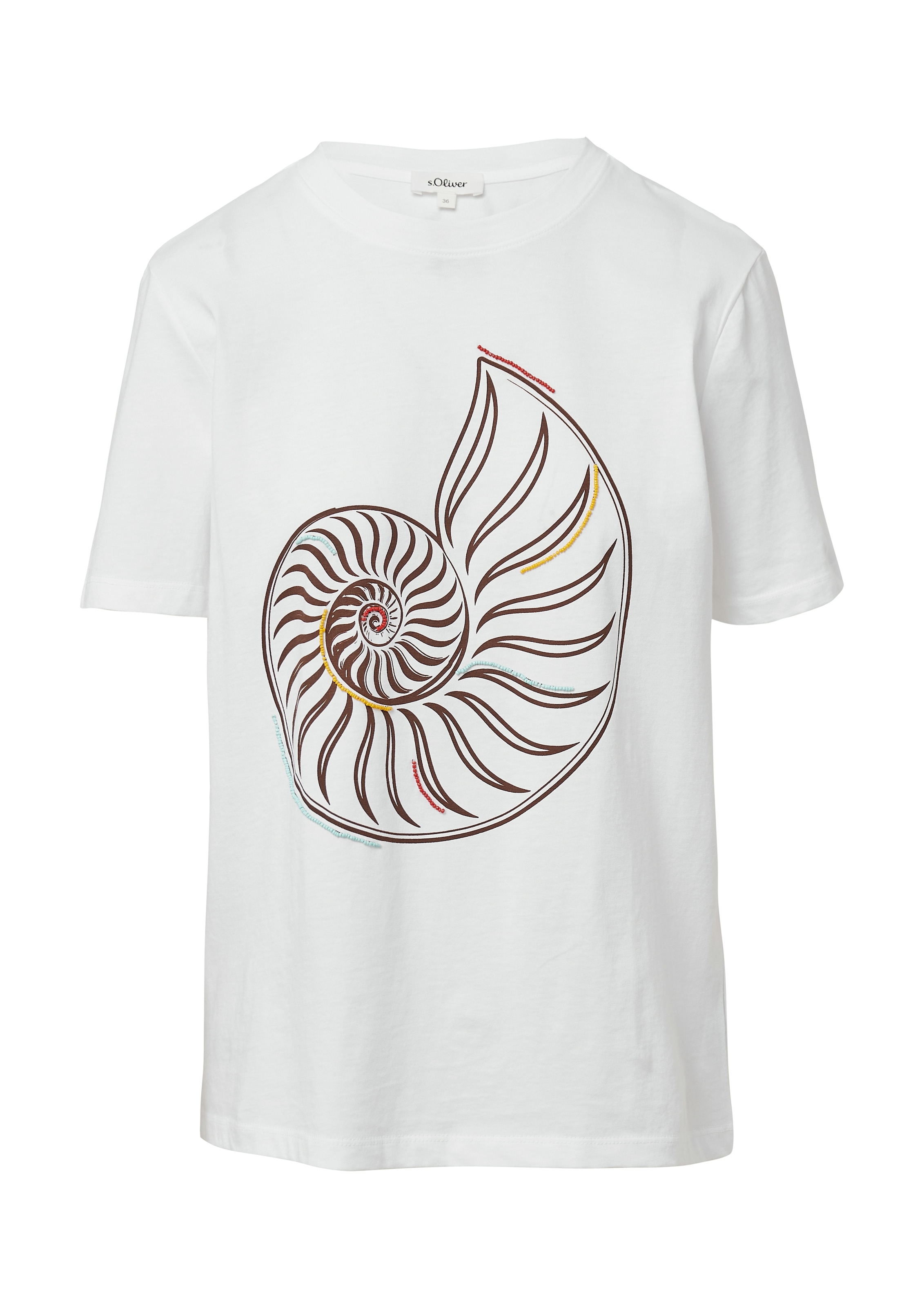 s.Oliver T-Shirt, mit Print