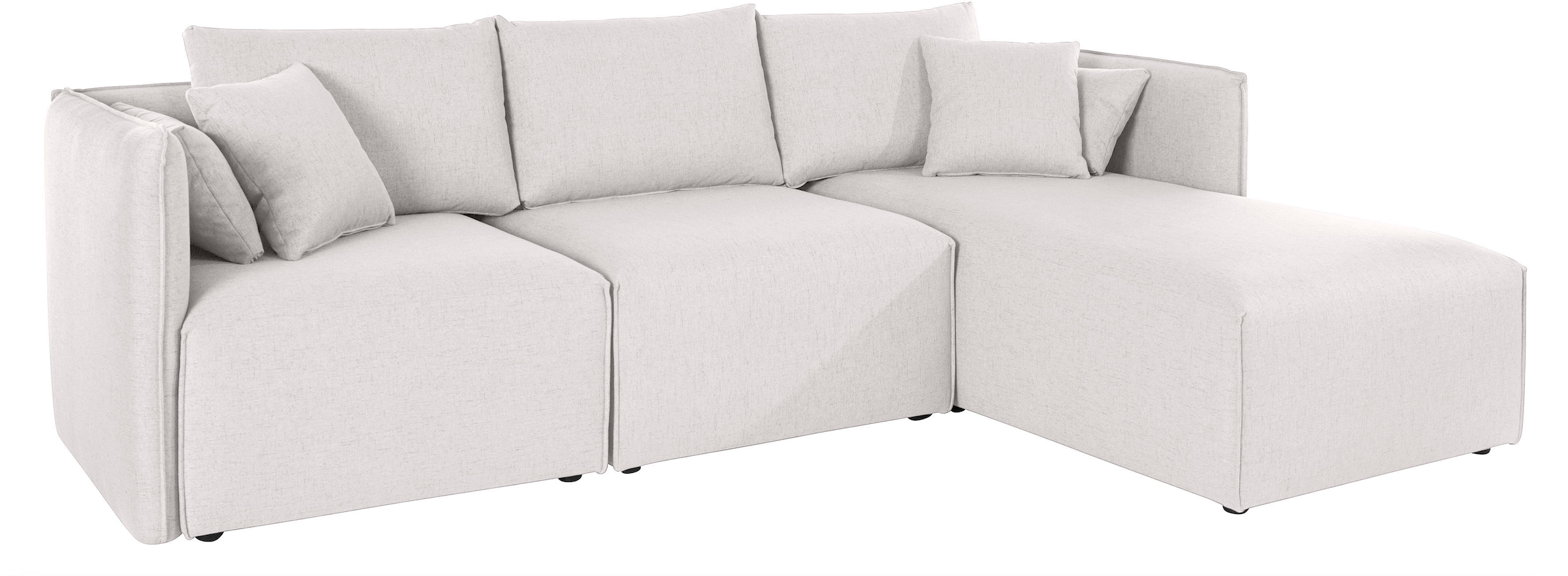 andas Ecksofa »Nöre«, (3 Teile), zusammengesetzt aus Modulen, in vielen Bez günstig online kaufen