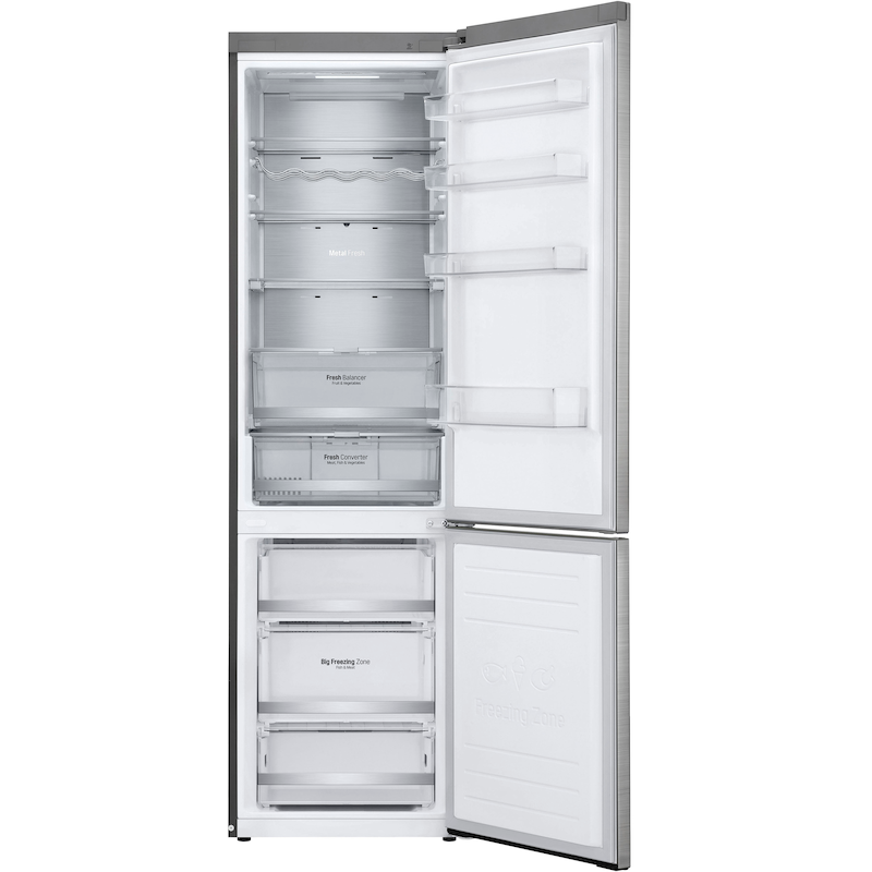 LG Kühl-/Gefrierkombination »GBB92STACP« 203 cm hoch 59, 5 cm breit edelstahl