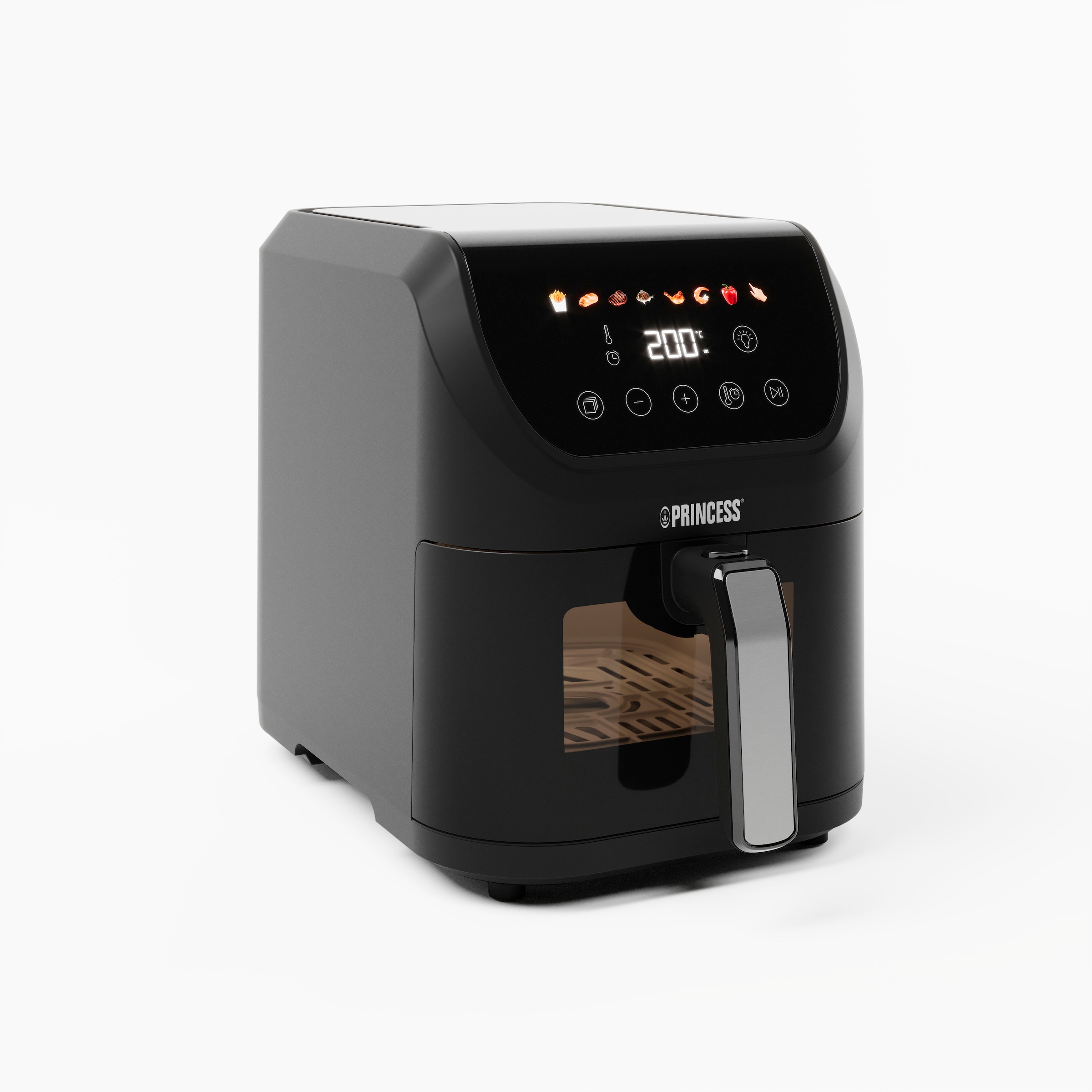 PRINCESS Heißluftfritteuse »182240 Slim Airfryer 5L -Platzsparendes Design - Ölfrei - 8 Programme«, 1500 W, Fassungsvermögen 5 l