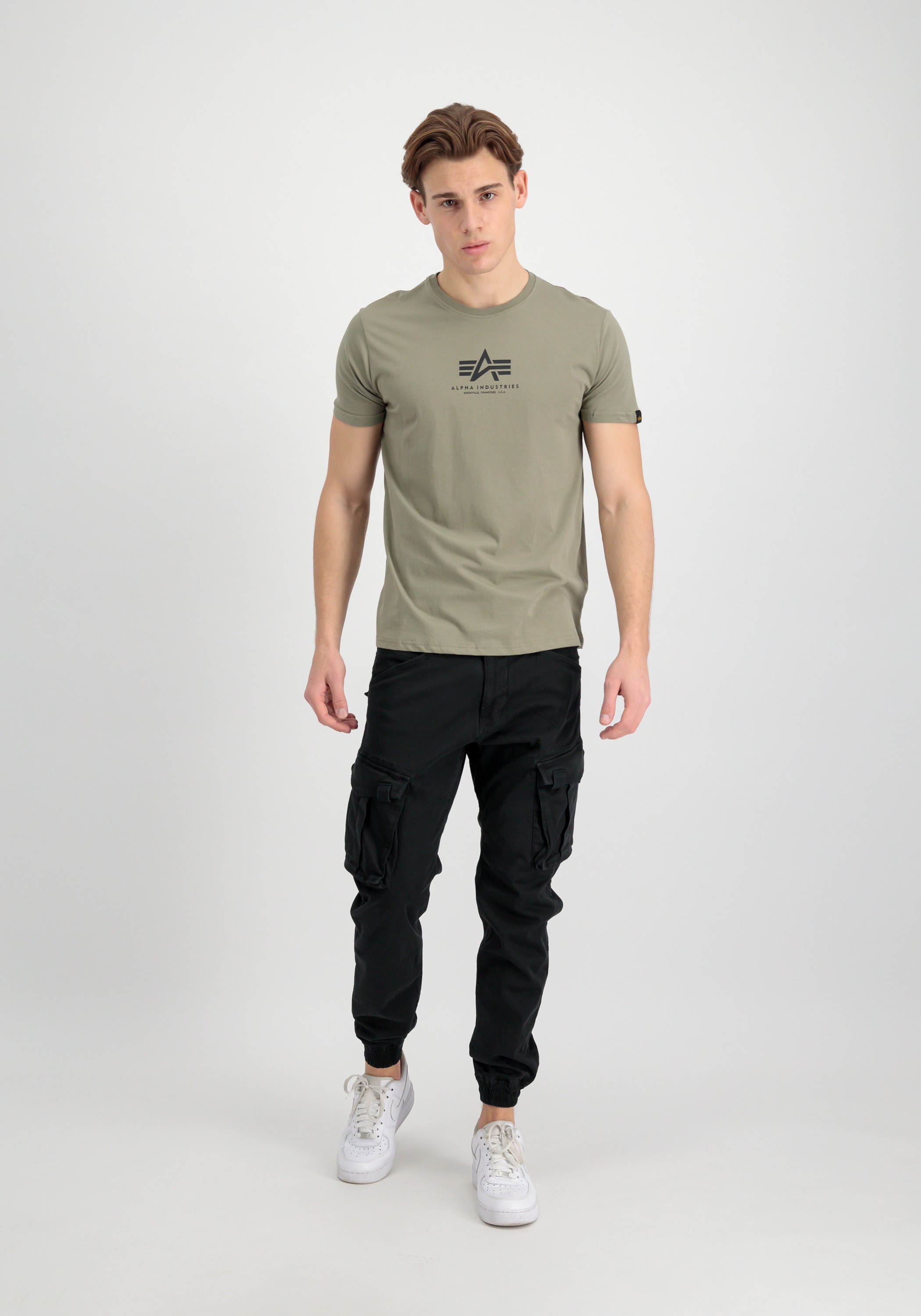 Alpha Industries T-Shirt »Alpha Industries Men - T-Shirts Basic T Mid Logo«