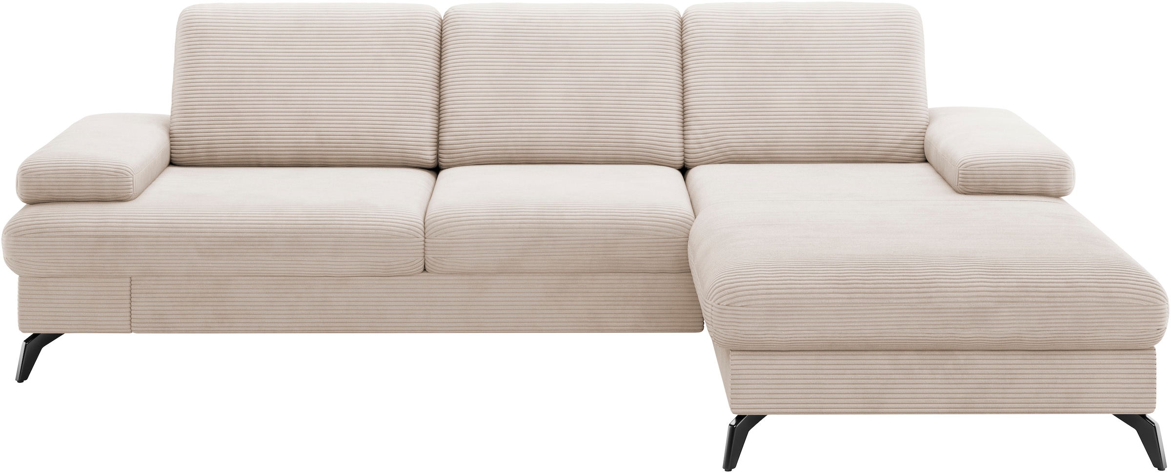 sit&more Ecksofa »Morris Jubi L-Form«, inkl. Armteilfunktion und 1 Zierkiss günstig online kaufen