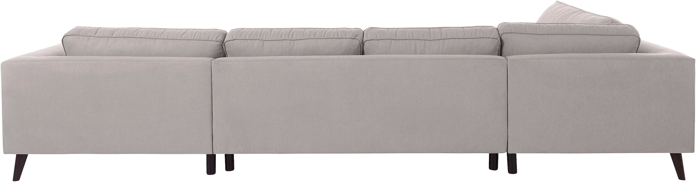 INOSIGN Wohnlandschaft »Lumber Jack, viel Platz, bequem, Breite 354cm, hoher Fuß, U-Form«, in moderner Optik