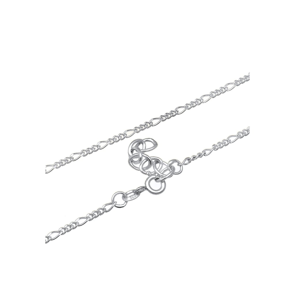 Elli Kette ohne Anhänger »Choker Figaro Basic Blogger 925 Silber«