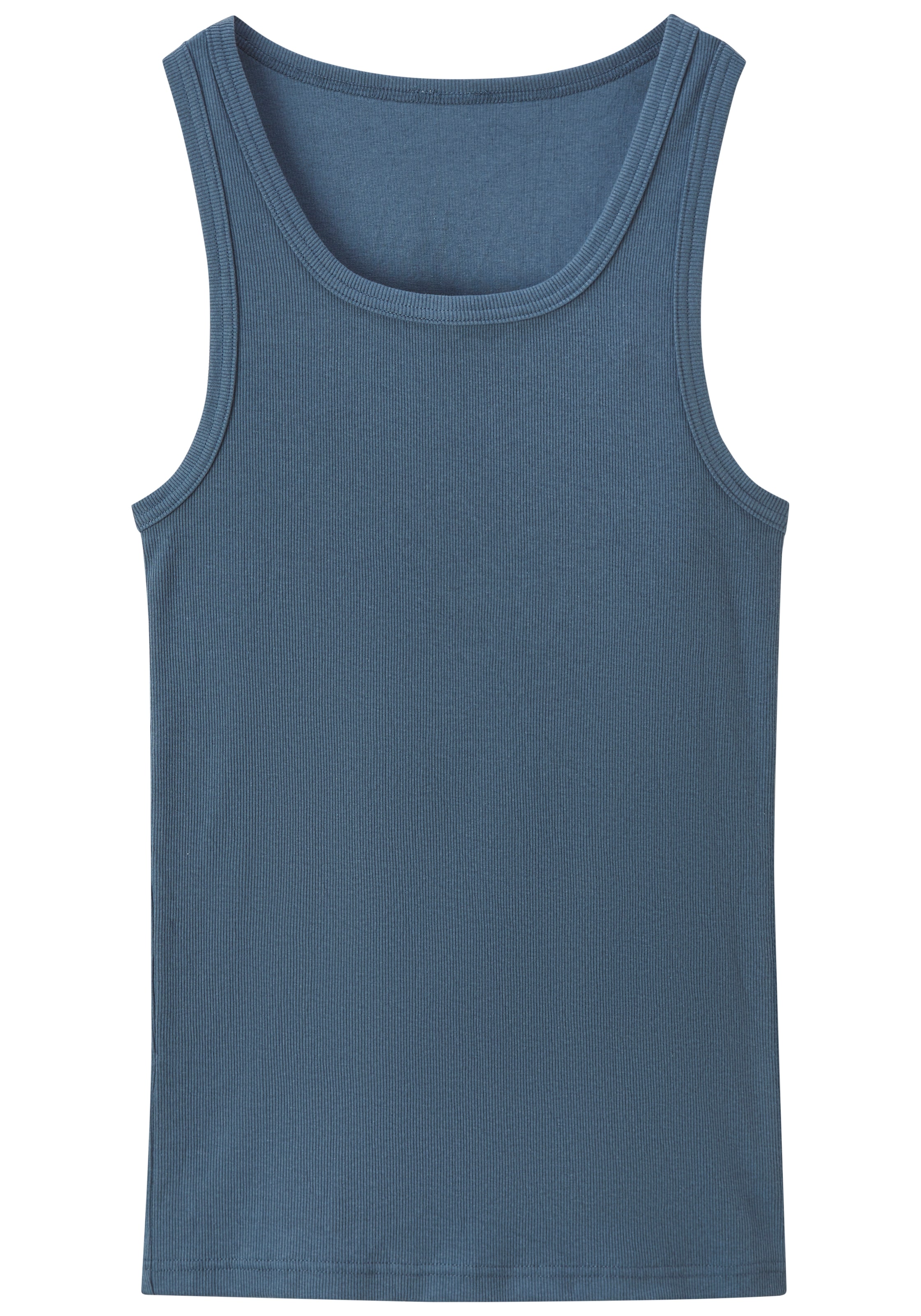 John Devin Unterhemd »Tanktop« Packung, 2 Stk. körpernahe Passform, elastisches Doppelripp-Material
