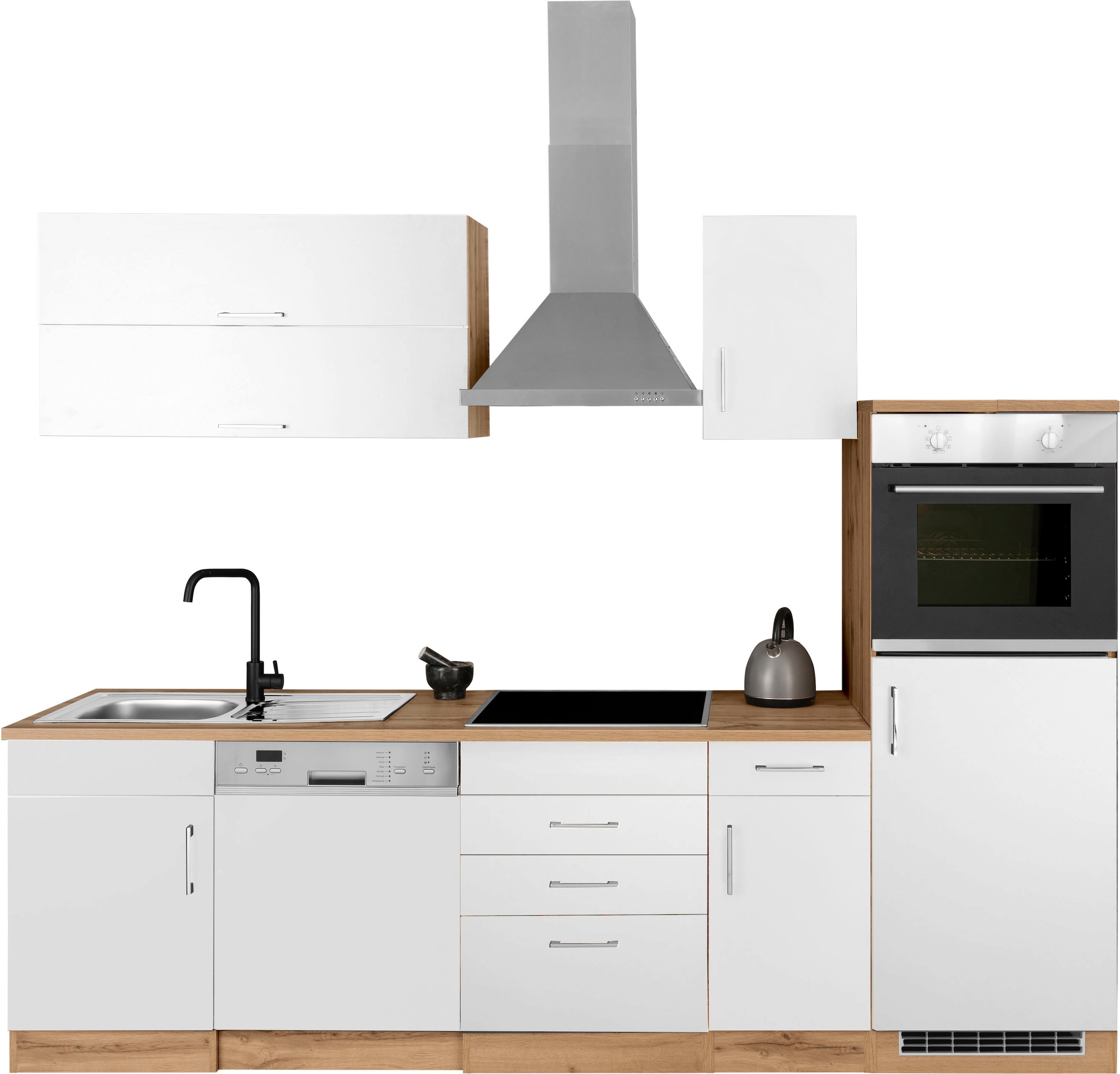 KOCHSTATION Küchenzeile »KS-Colmar«, ohne E-Geräte, Breite 270 cm günstig online kaufen