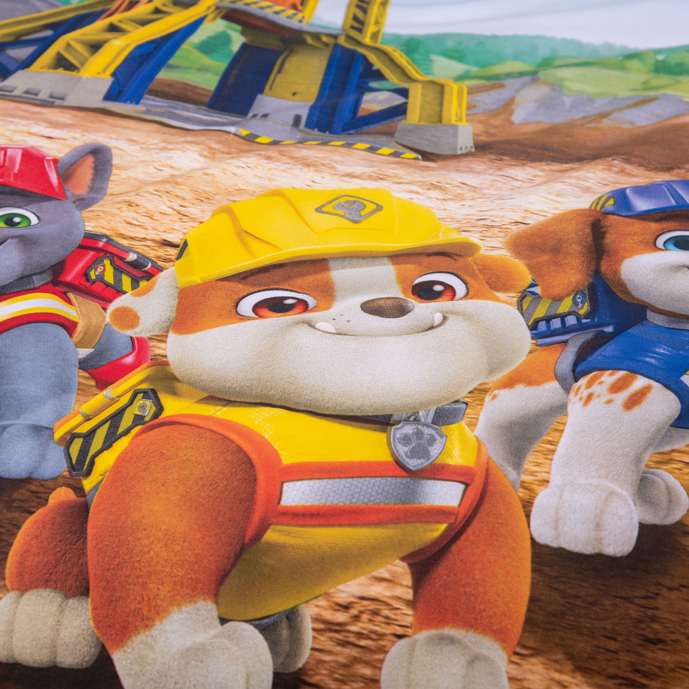 PAW PATROL Bettwäsche »Paw Patrol Rubbel&Crew«, Wendebettwäsche