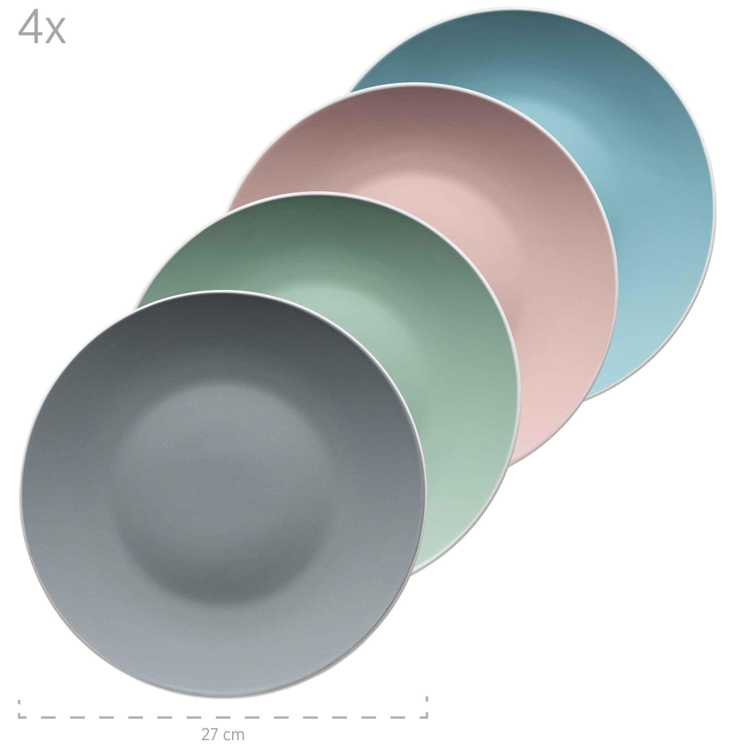 MÄSER Kombiservice »ELISSA II, Geschirr-Set, Steinzeug«