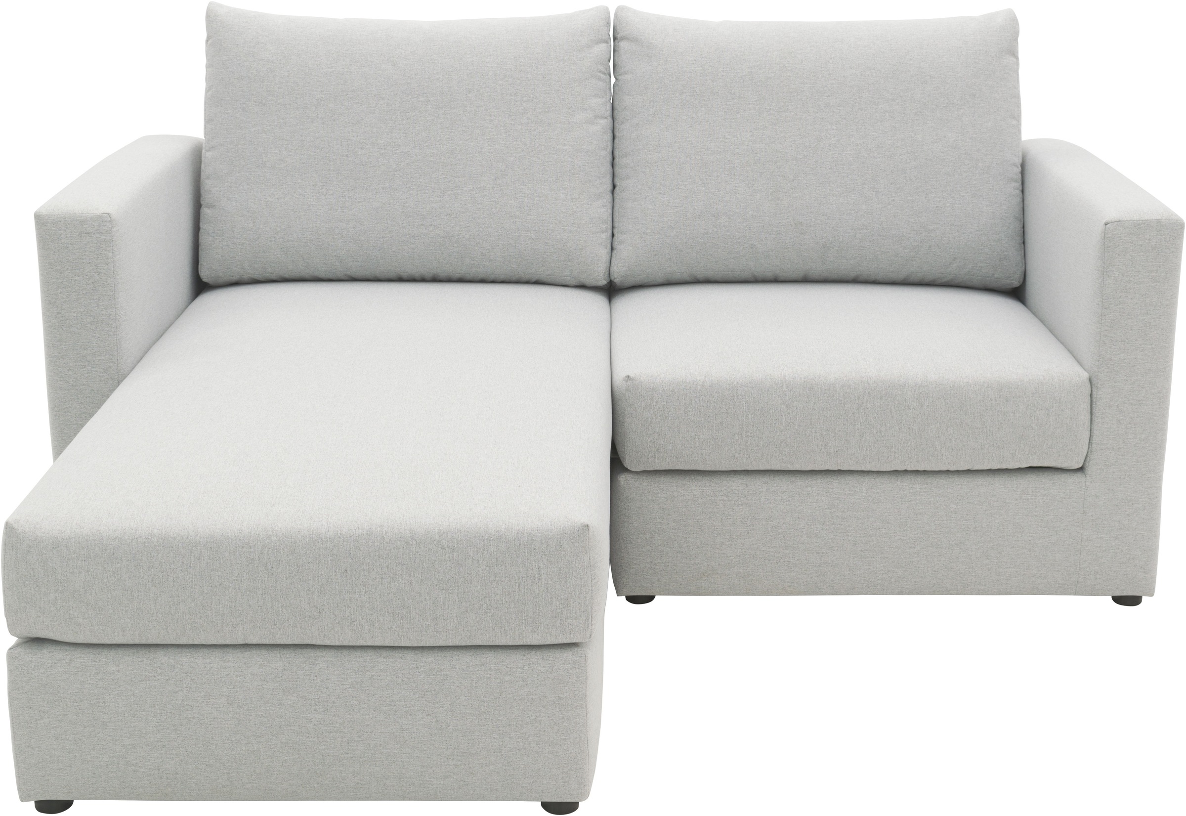 DOMO collection 2-Sitzer »800015, als Sitzmöbel oder Schlafgelegenheit nutzbar, Schlafsofa«, Sitzfläche mit Federkern, inkl. 2 Rückenkissen