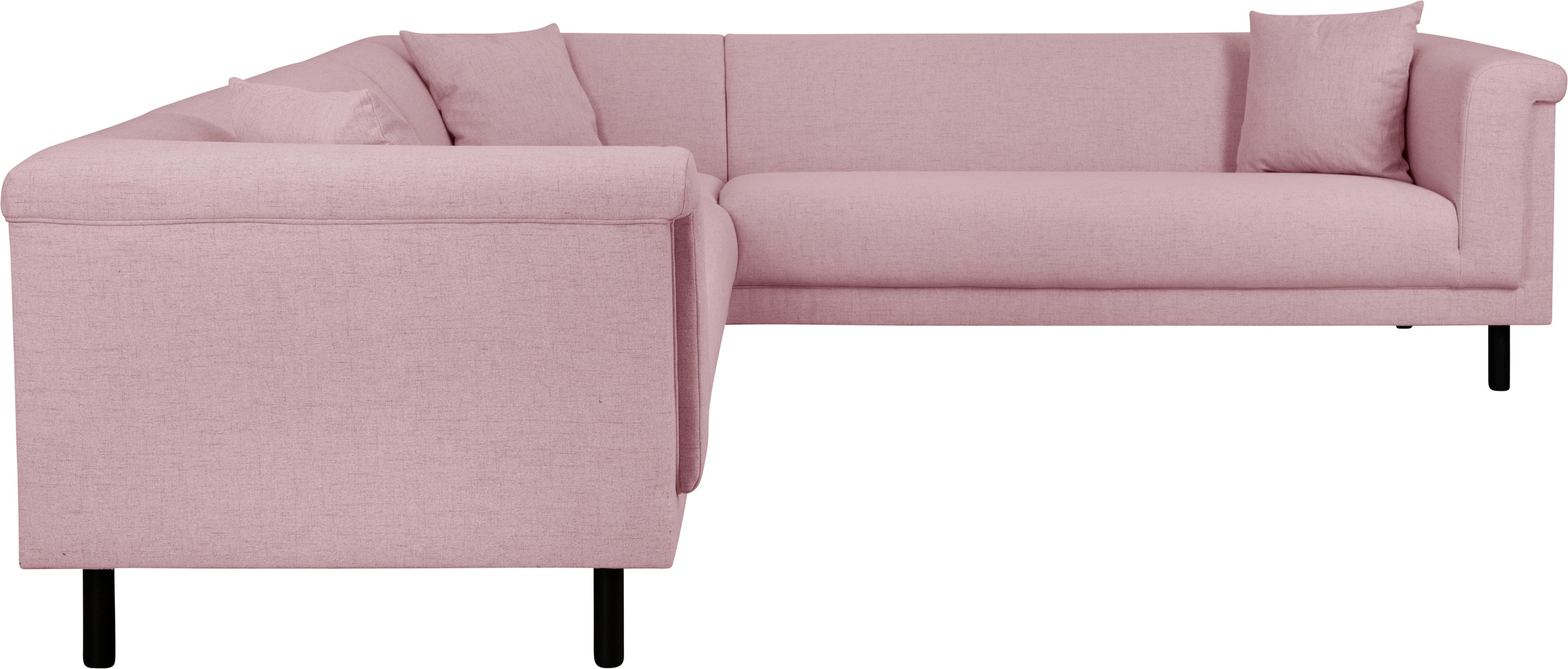 Home affaire Ecksofa »AGNIA L-Form B/T/H: 244/244/71 cm« incl. Zierkissen, günstig online kaufen