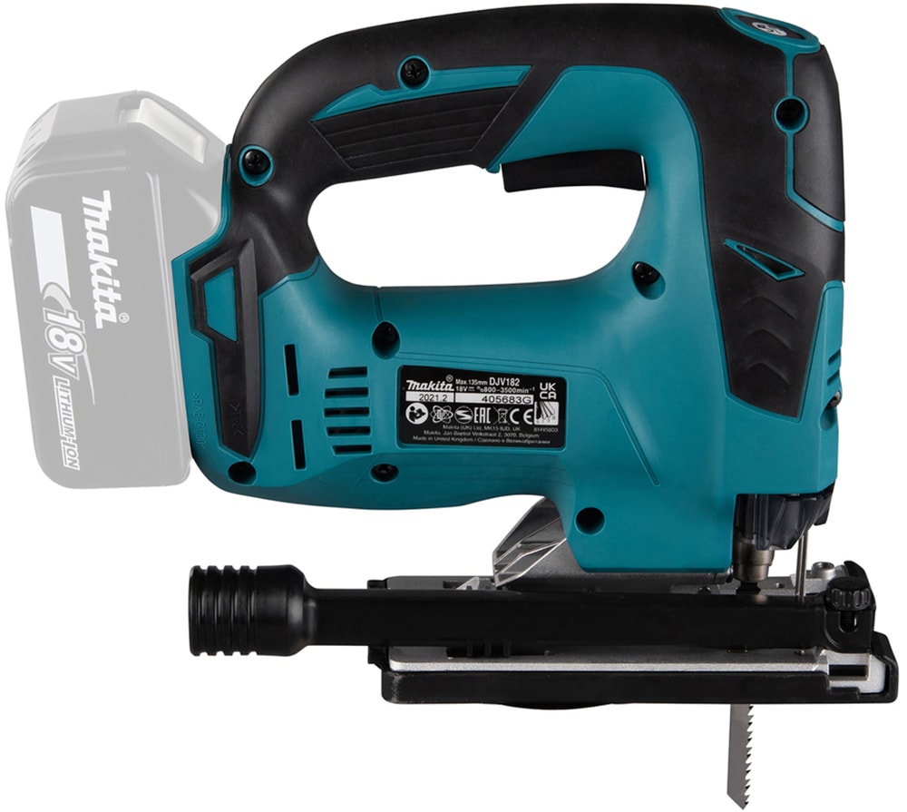 Makita Akku-Pendelhubstichsäge »DJV182Y1J / DJV182Z«, 18 V, ohne Akku und Ladegerät