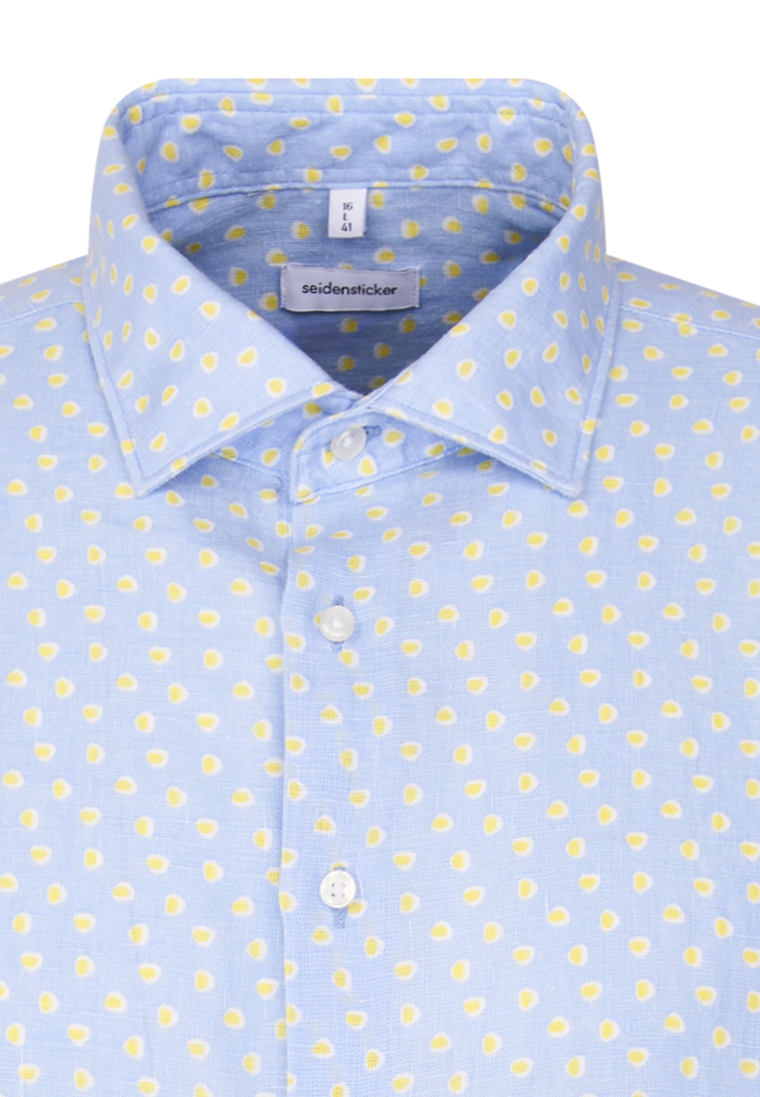 seidensticker Businesshemd »Slim« Slim 1/1 Kentkragen Druck