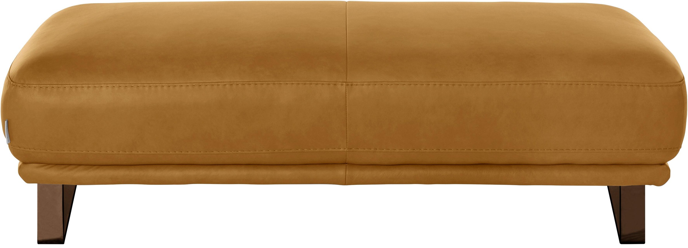 W.SCHILLIG Hocker »montanaa«, mit Metallkufen in Bronze pulverbeschichtet, Breite 141 cm