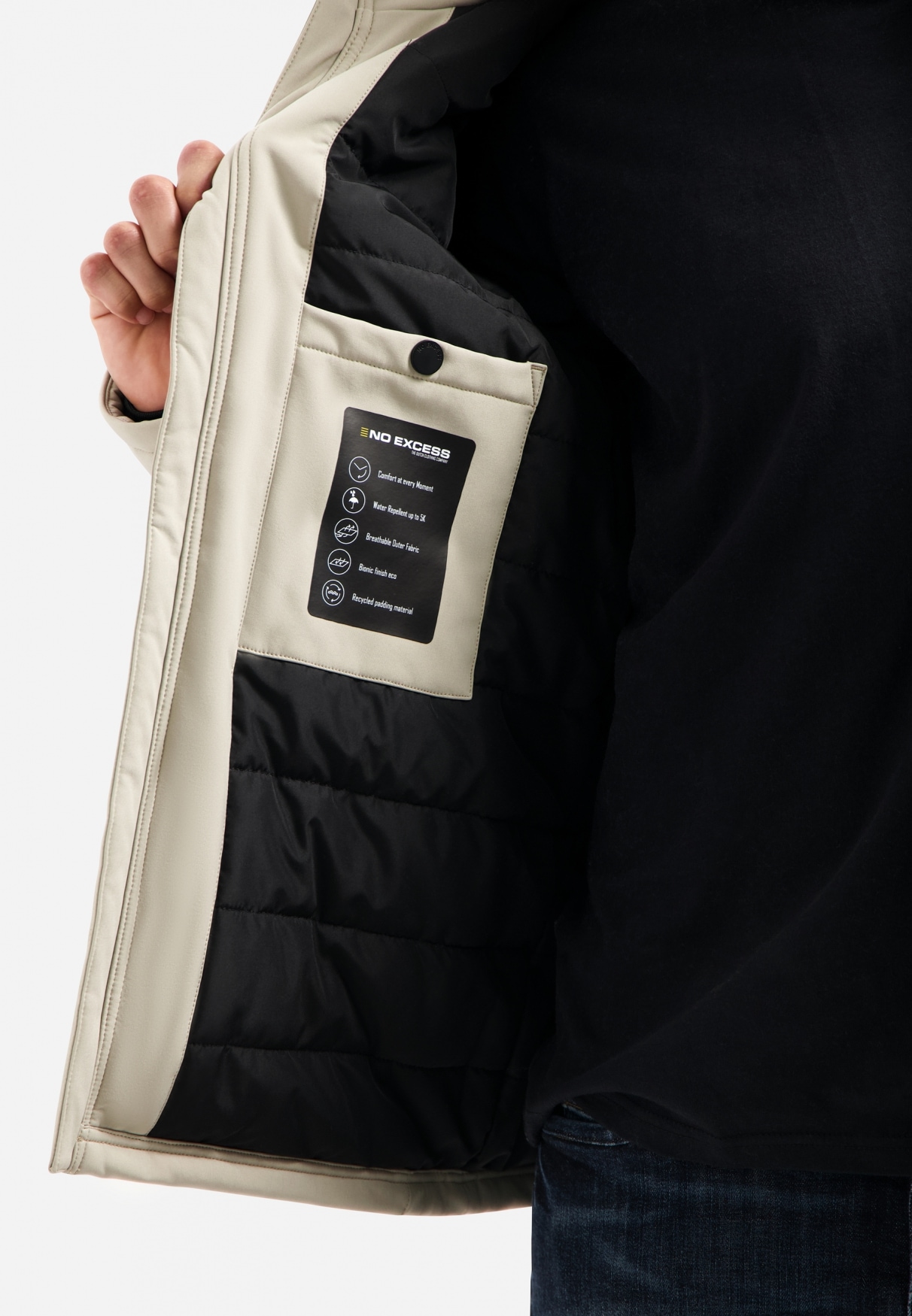 NO EXCESS Softshellparka »No Excess Softshelljacke«