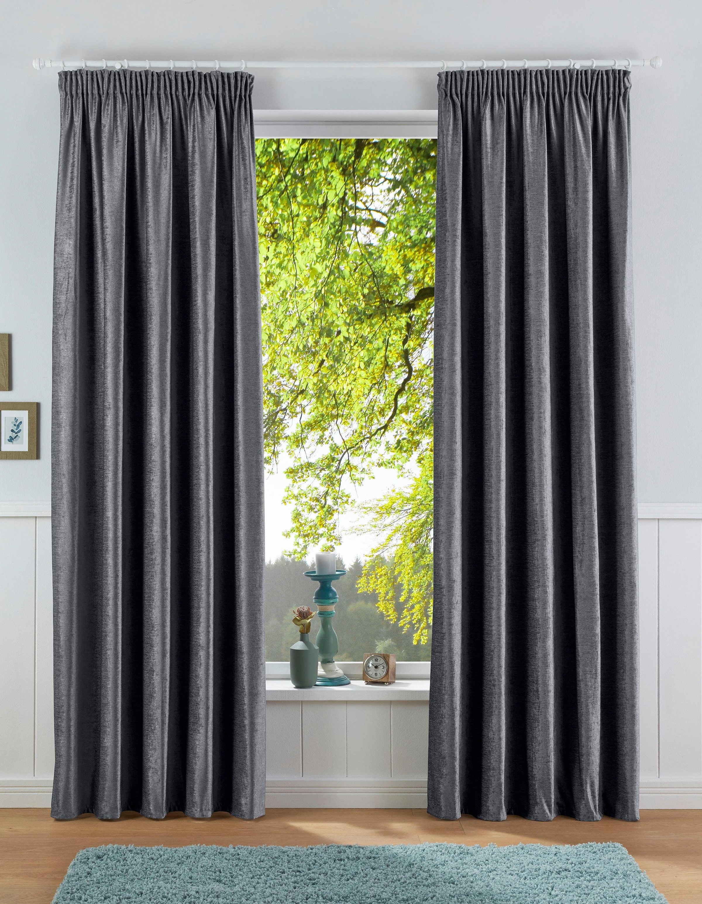 my home Verdunkelungsvorhang »Satin«, (1 St.), Verdunkelnd,Polyester kaufen