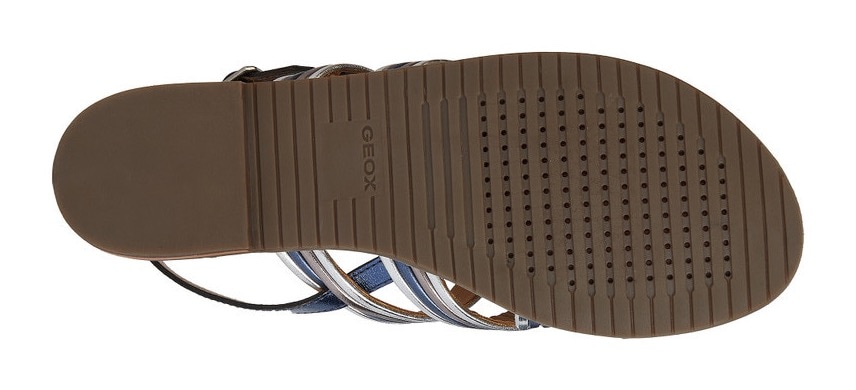 Geox Riemchensandale »D SOZY PLUS G«, Sommerschuh, Sandalette, Blockabsatz, mit verstellbarem Riemchen