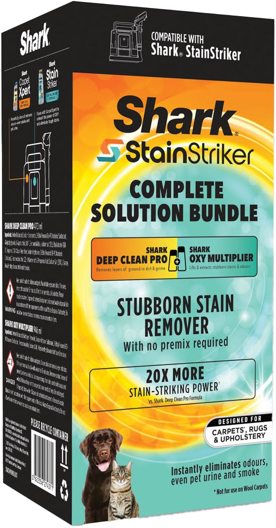 Shark Fleckentferner »StainStriker«, (2 St.), Reinigungsmittel Set