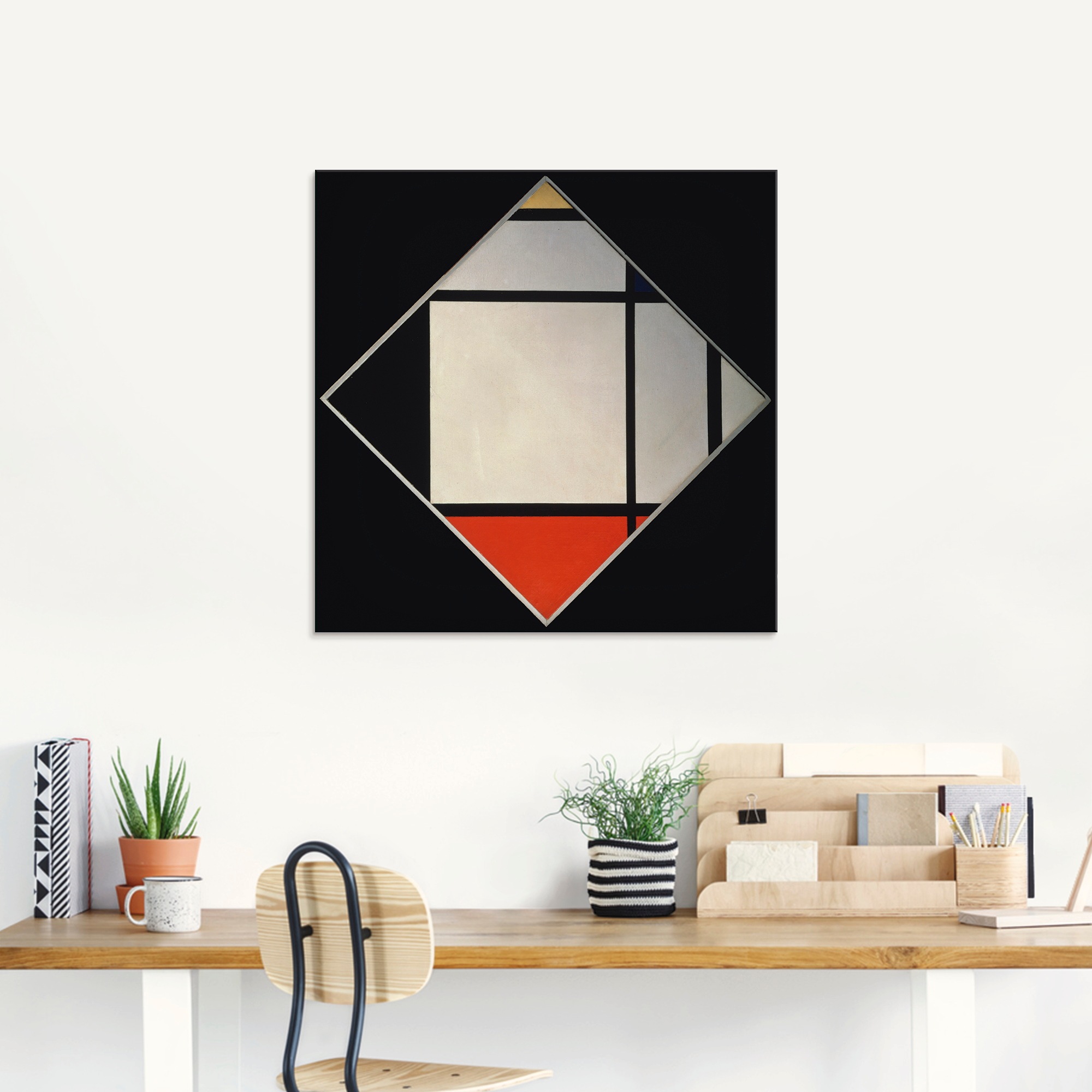 Artland Glasbild »Rhombus II.«, Muster, (1 St.), in verschiedenen Größen günstig online kaufen