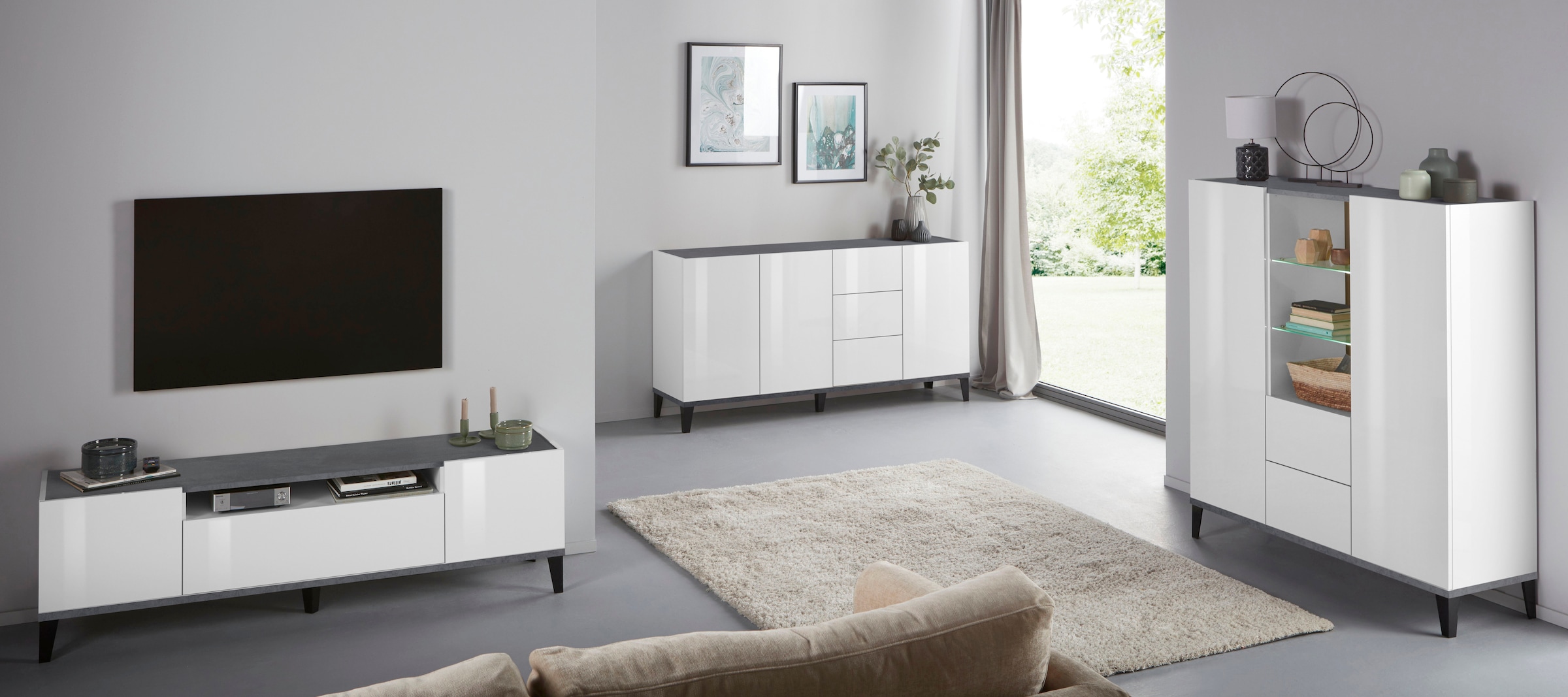INOSIGN Sideboard »Sunrise«, Breite 160 cm