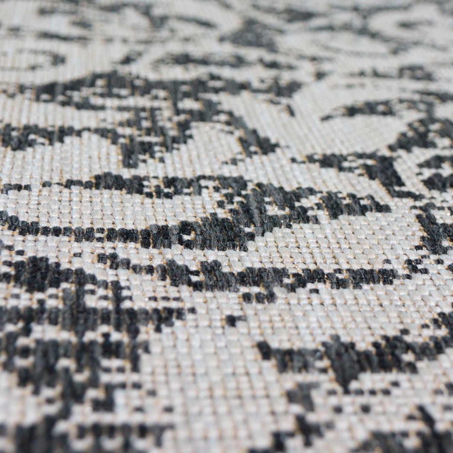 Paco Home Läufer »Coco 202«, rechteckig, 5 mm Höhe, Teppich-Läufer, Flachgewebe, Vintage Design, In- und Outdoor geeignet