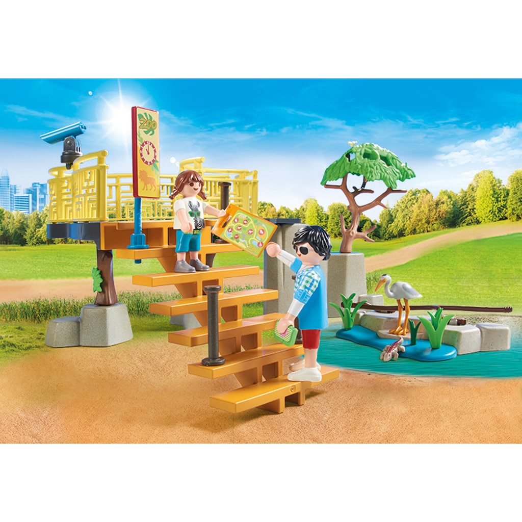 Playmobil® Konstruktions-Spielset »Löwen im Freigehege (71192), Family Fun«, (58 St.)