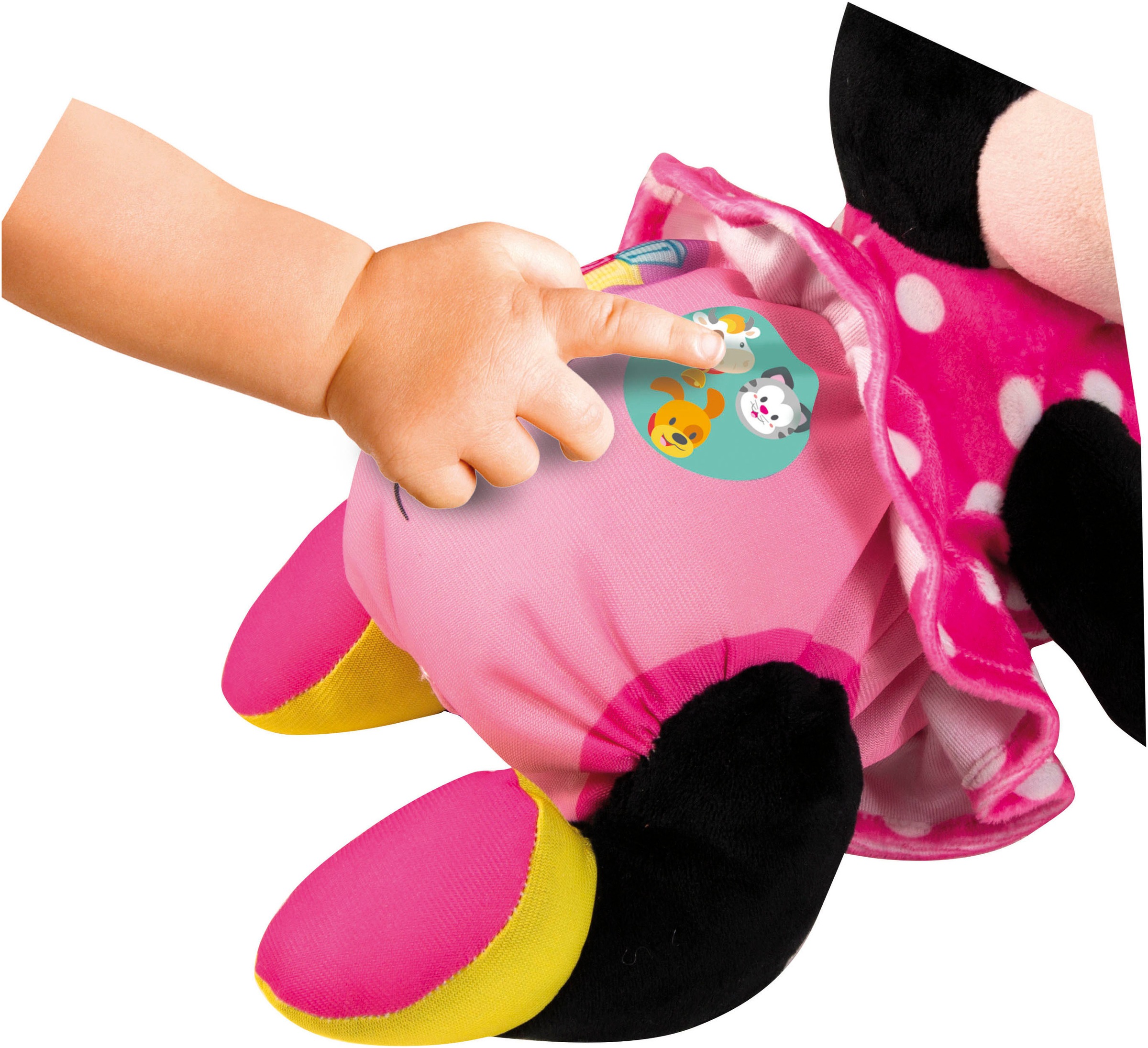 Clementoni® Plüschfigur »Disney Baby, Baby Minnie, Krabbel mit mir«, interaktiv; Made in Europe