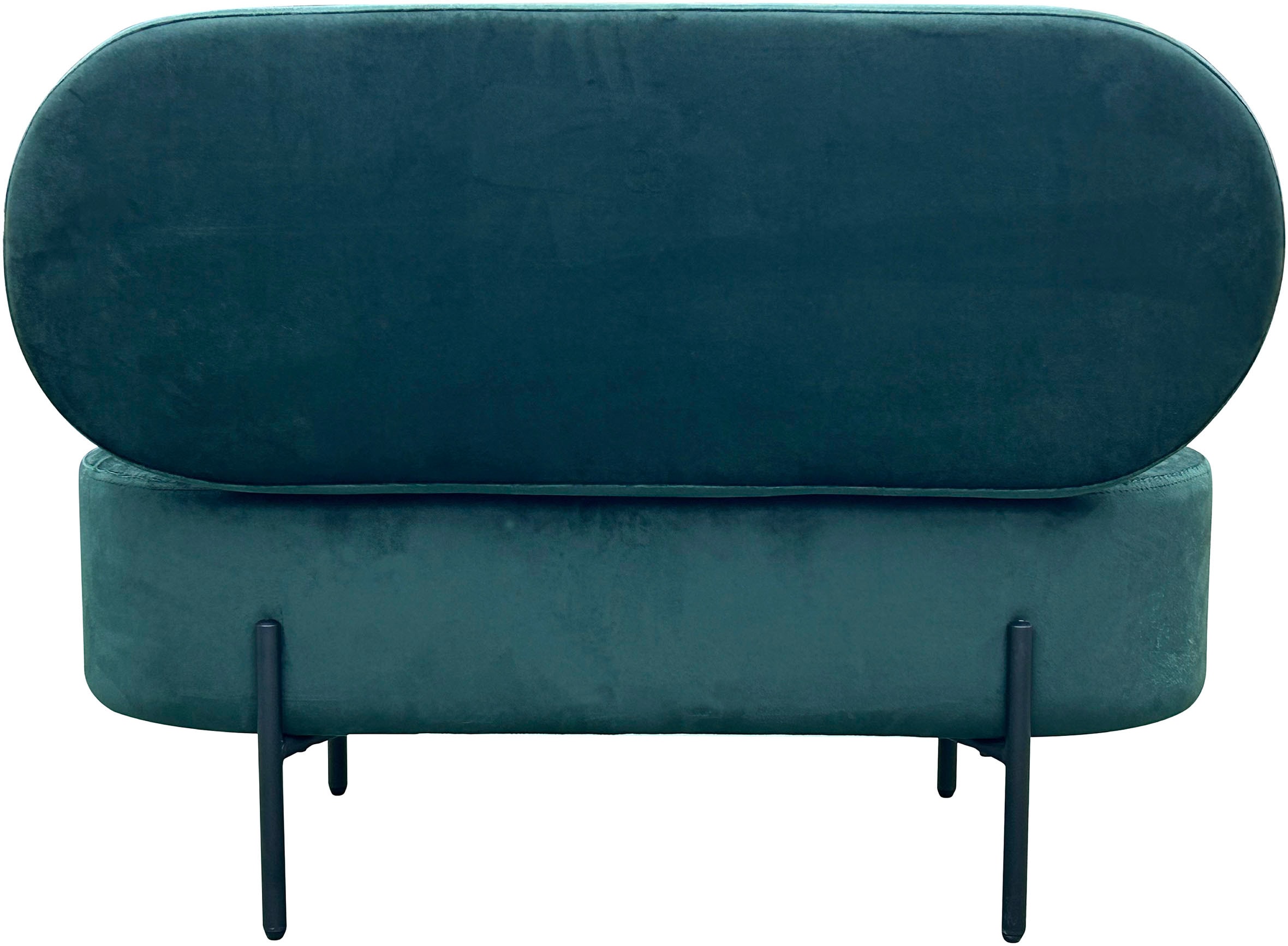 byLIVING Sitzbank »NOVA« Samt, mit Stauraum/Truhe, Innenmaß Truhe 26,5 x 83cm, Höhe: 19 cm