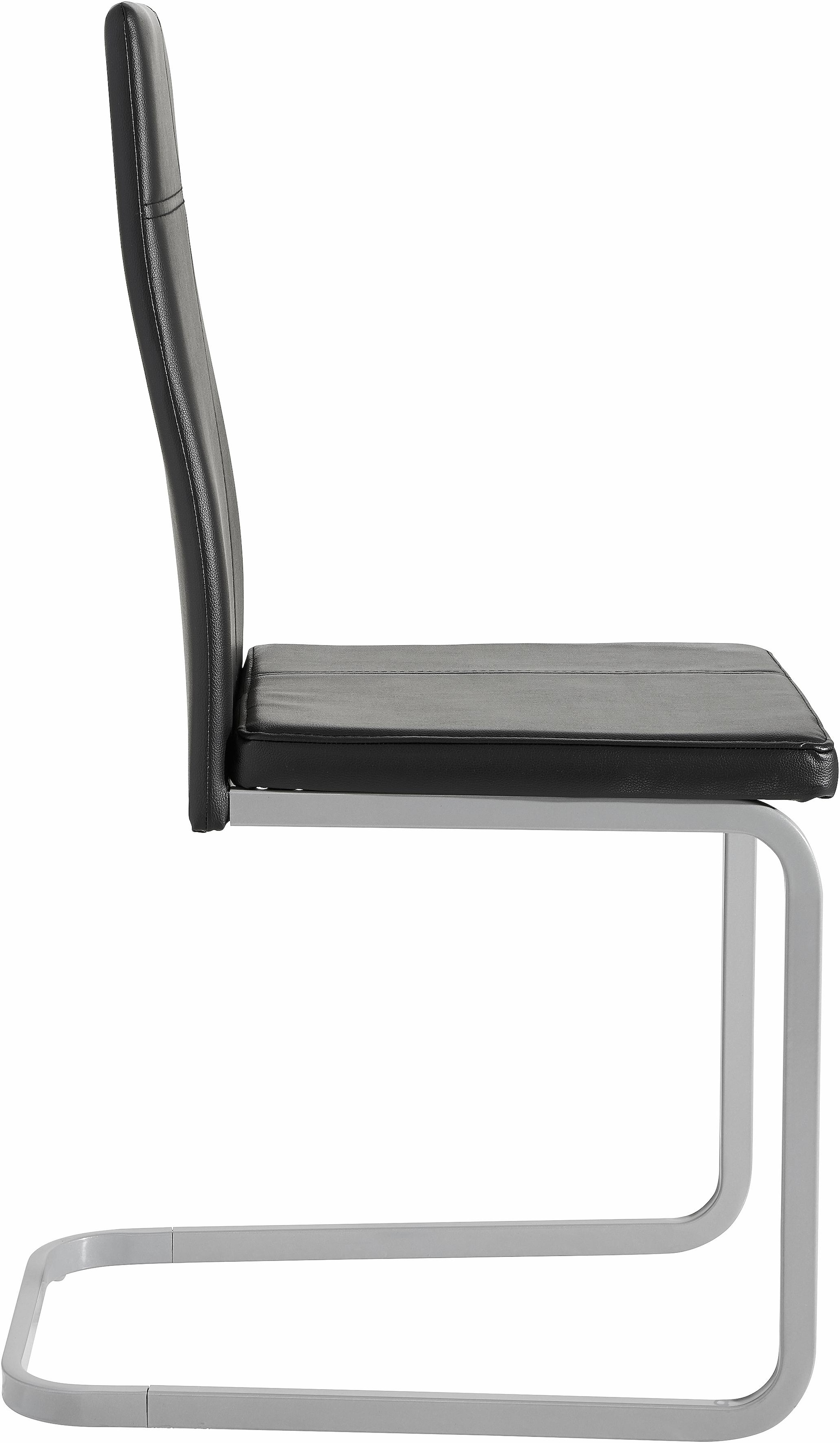 Homexperts Esszimmerstuhl »Cross 02«, (Set), 2 St., Kunstleder, (2 oder 4 Stück), Bezug in Kunstleder