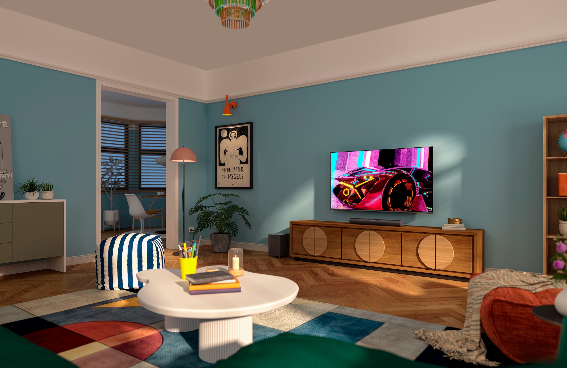 Philips Soundbar »TAB6100«, (Set)