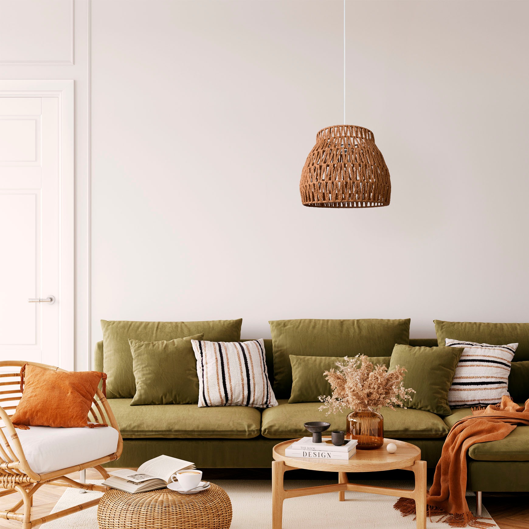 Paco Home Pendelleuchte »HUGO PD1«, 1 flammig, Leuchtmittel E27   ohne Leuc günstig online kaufen