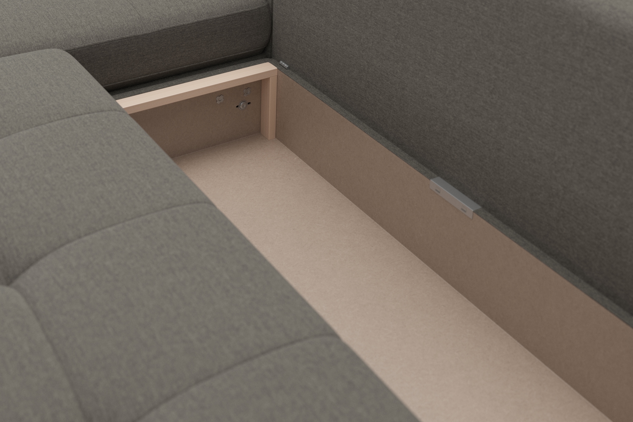 sit&more Ecksofa »Latigo L-Form«, mit Mega-Recamiere, wahlweise mit Bettfunktion und Bettkasten