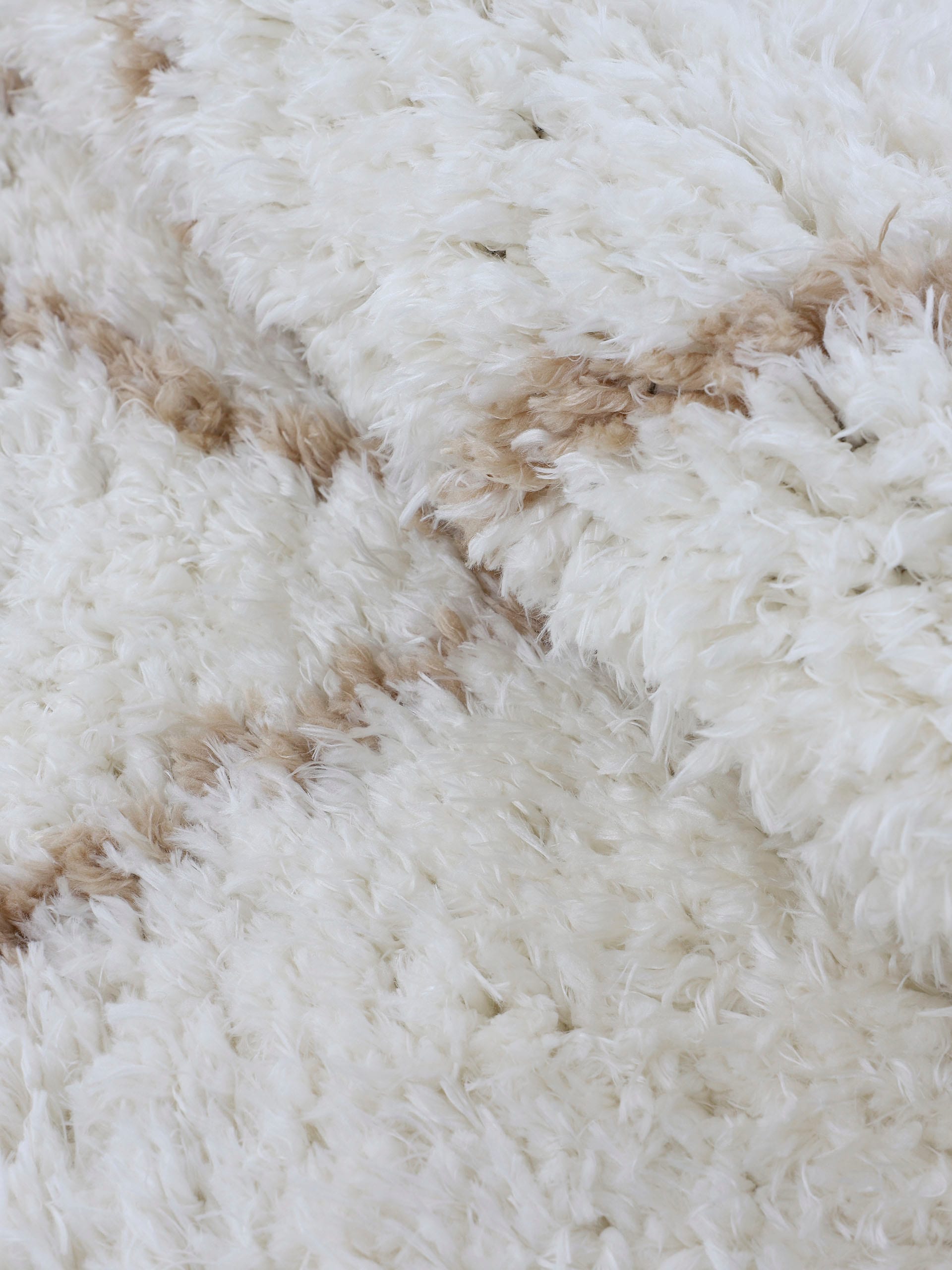carpetfine Hochflor-Teppich »Eddy«, rund, 30 mm Höhe, Shaggy Langflor mit Fransen, starke Größenauswahl, Wohnzimmer