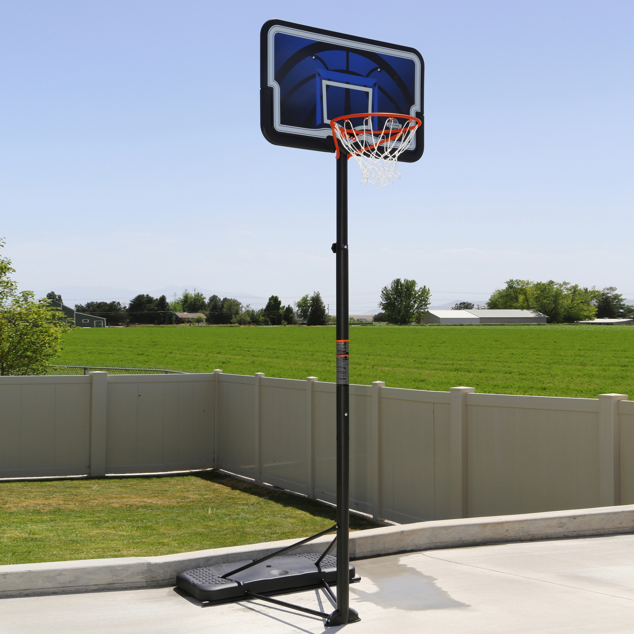 Basketballkorb bestellen schwarz/blau online 50NRTH höhenverstellbar »Nevada«,