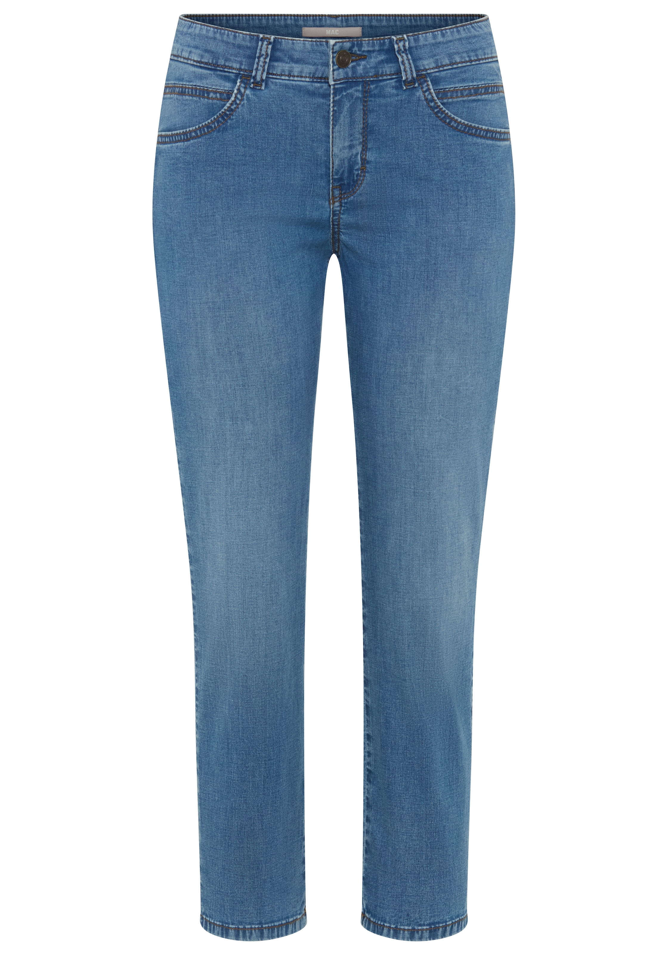 MAC Ankle-Jeans »Slim 7/8« Kontrastfarbene Nähte