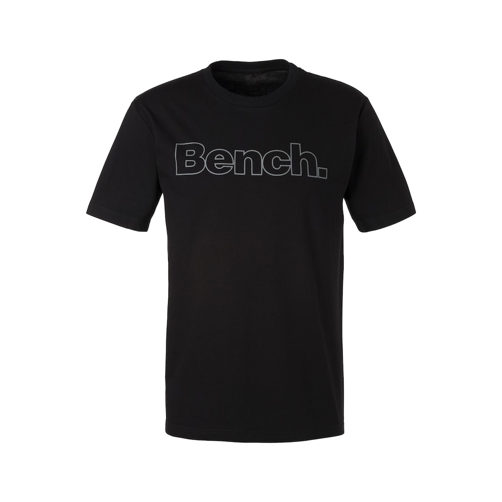 Bench. Loungewear T-Shirt, (2 tlg.), mit Bench. Print vorn