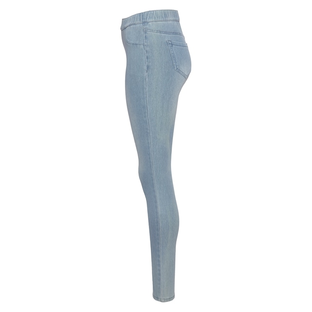 Arizona Jogg Pants »High Waist«, in Denim-Optik online kaufen