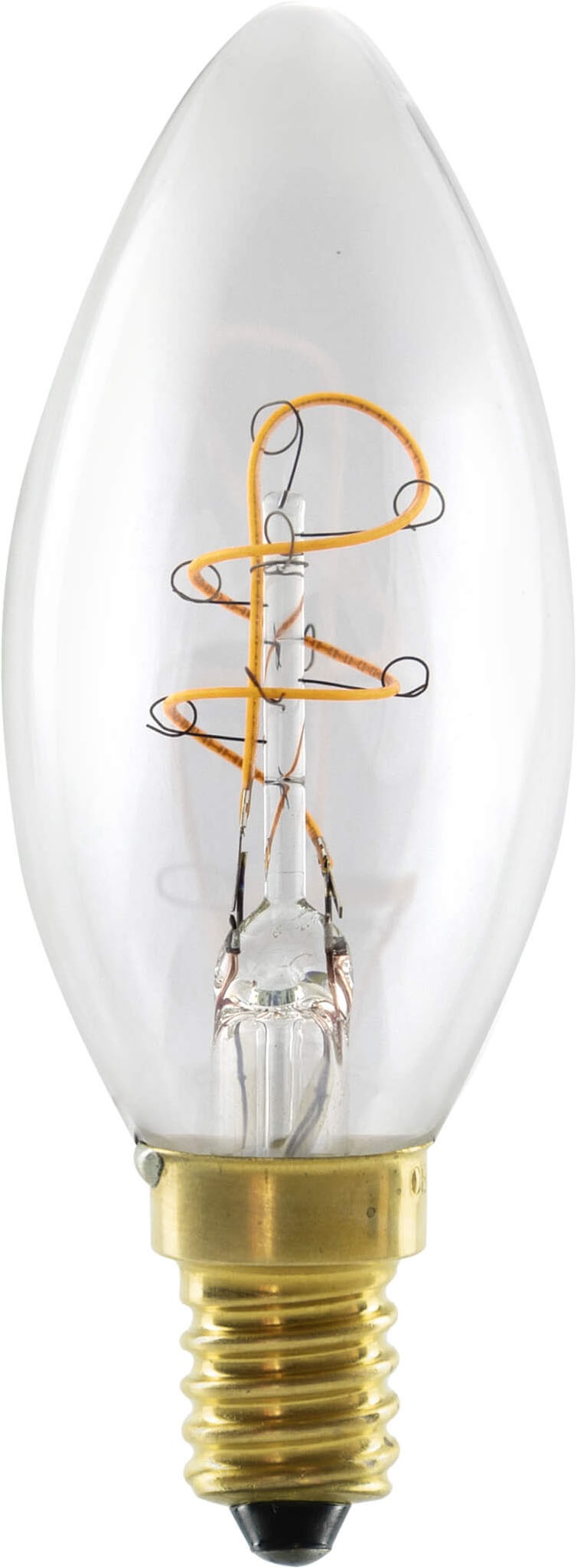 SEGULA LED-Filament »LED Kerze klar E14« E14 1 Stk. Warmweiß günstig online kaufen