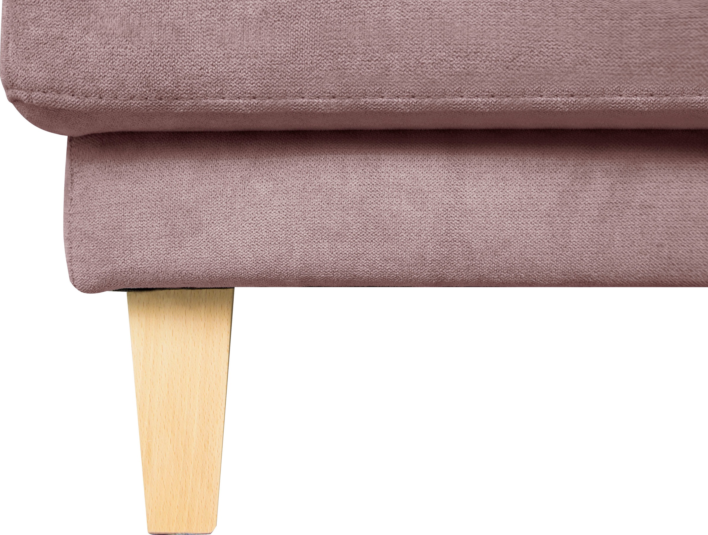 Home affaire Wohnlandschaft »TRIPLO U-Form wahlweise mit Schlaffunktion, B/T/H: 310/192/90 cm«, Schlafsofa, auch mit Bettkasten, Steppung im Rückenkissen