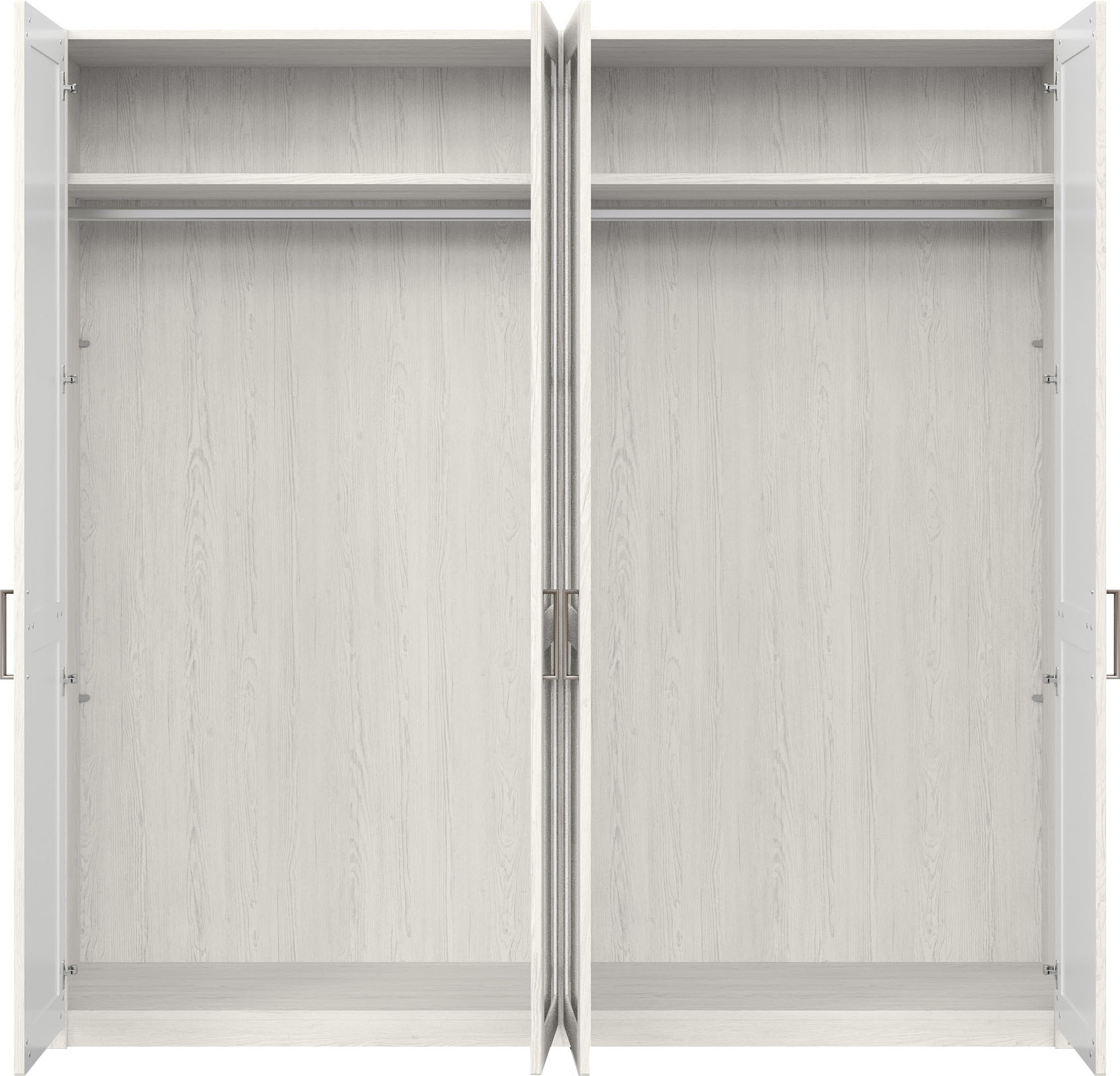 set one by Musterring Kleiderschrank »York Schlafen«, (1 St.), mit Holz- und Spiegeltüren,verschiedene Breiten, Höhe 207 x T 60 cm