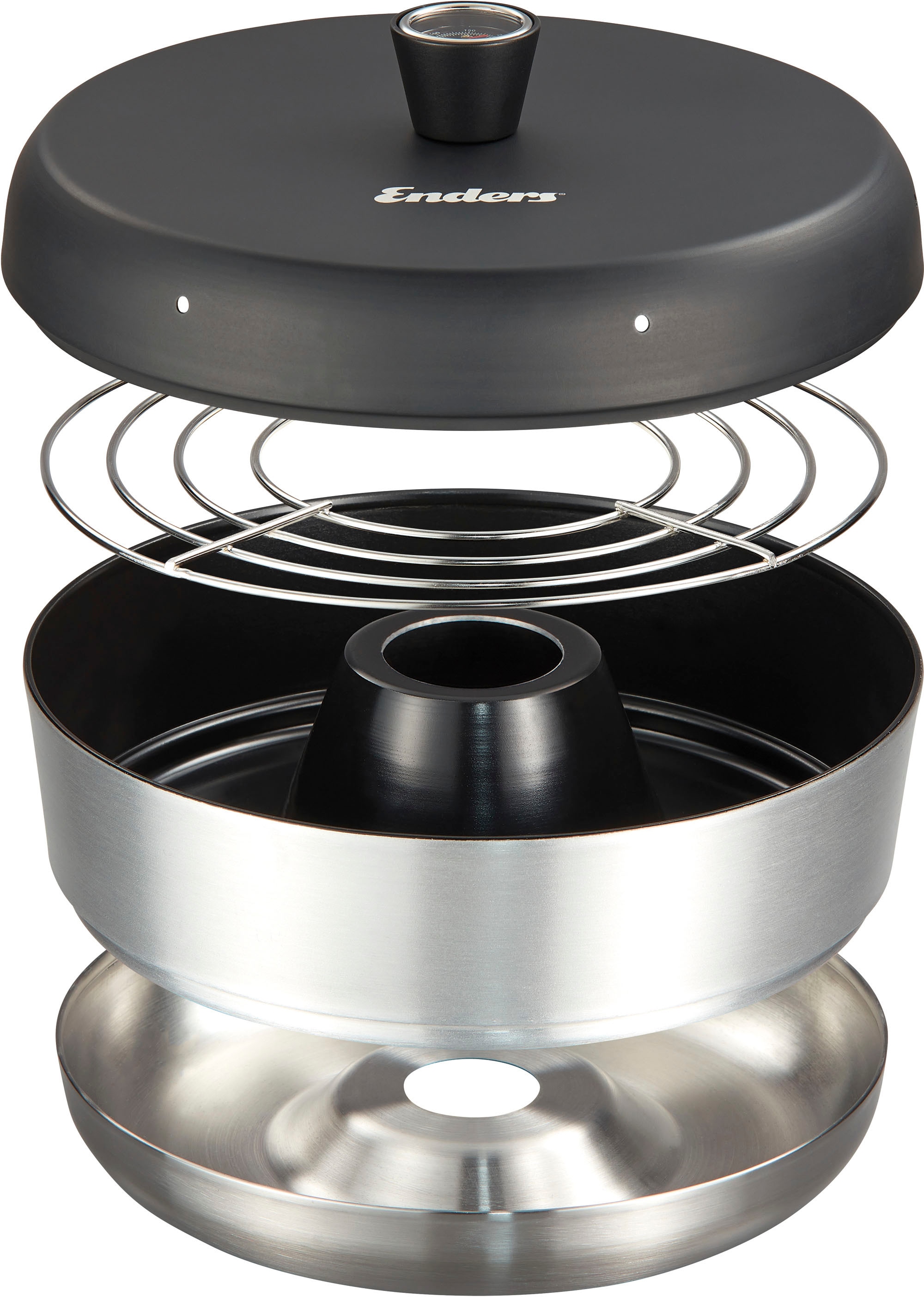 Enders® Grill-Aufsatzofen »Vamo«, Aluminium-Edelstahl