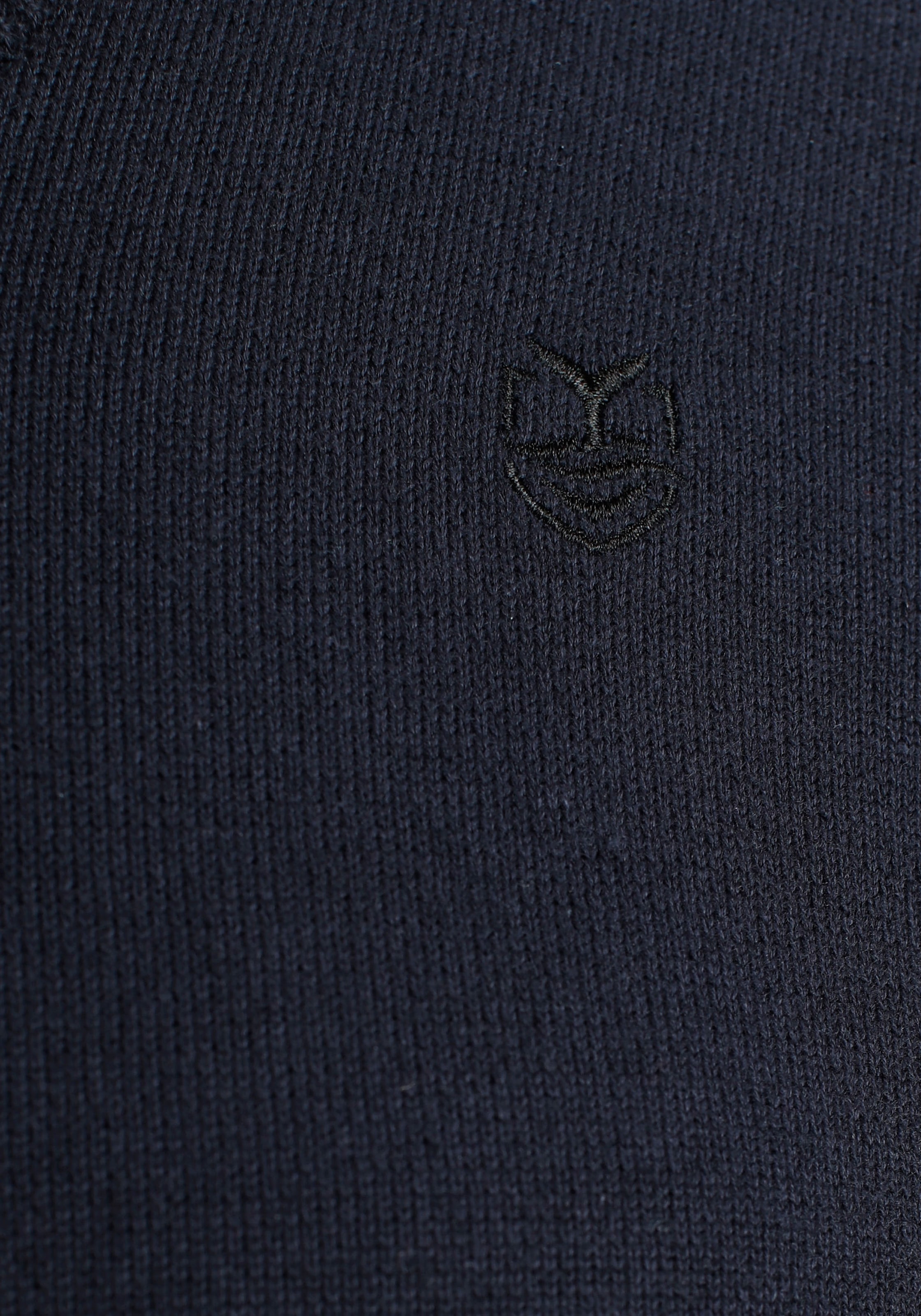 DELMAO V-Ausschnitt-Pullover, mit Stickerei Logo - NEUE MARKE!