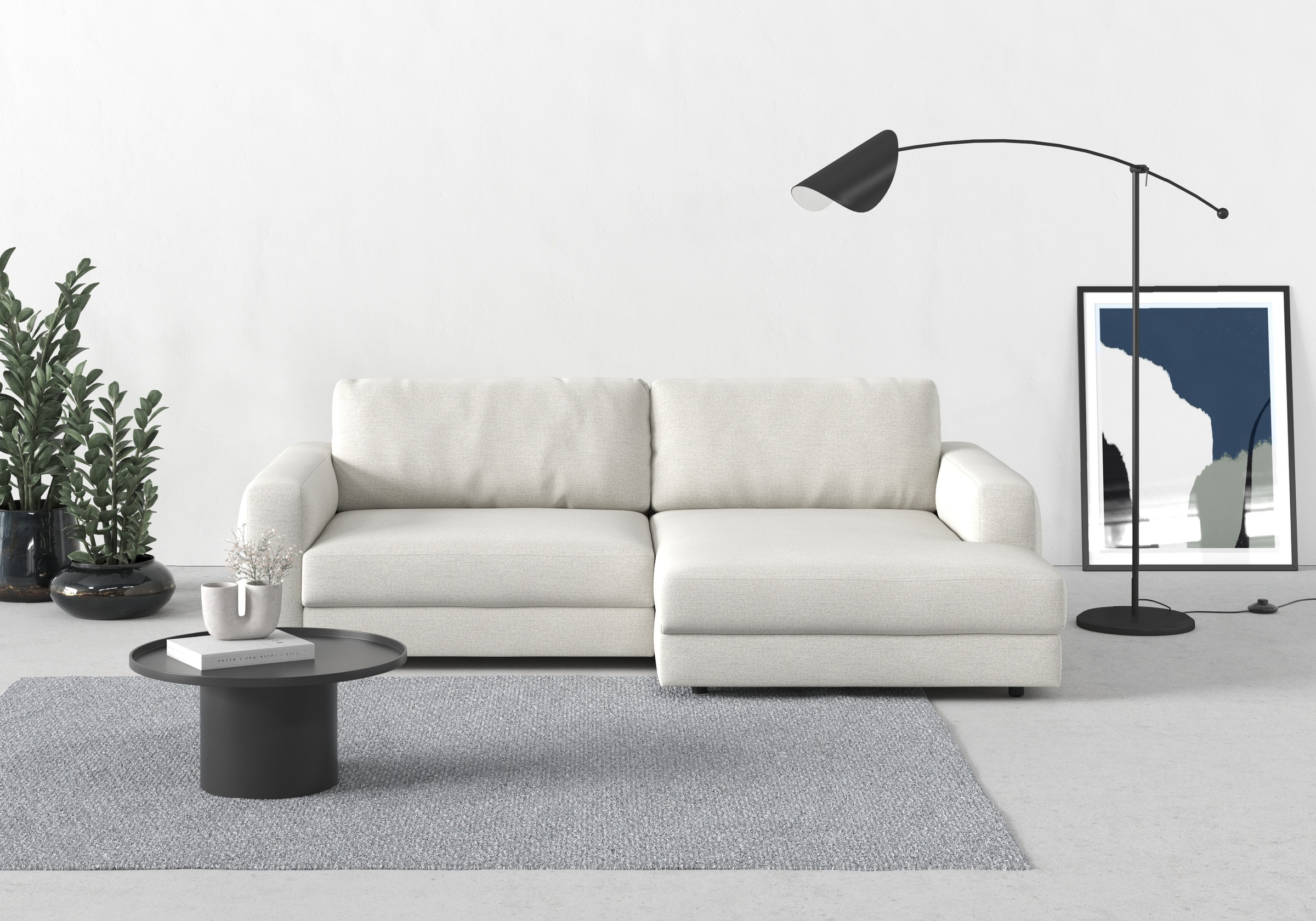 TRENDMANUFAKTUR Ecksofa »Bourbon« mit extra hohem Sitzkomfort, auch in Cord günstig online kaufen