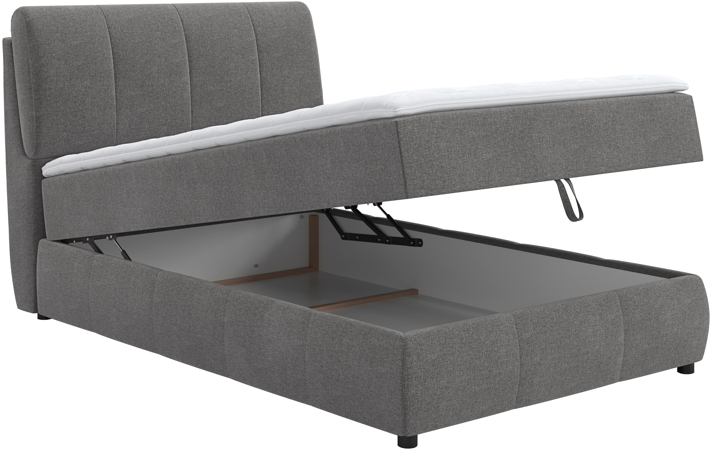 COTTA Boxbett »Cooper«, inkl. Topper, Bettkasten und verstellbarem Kopfteil