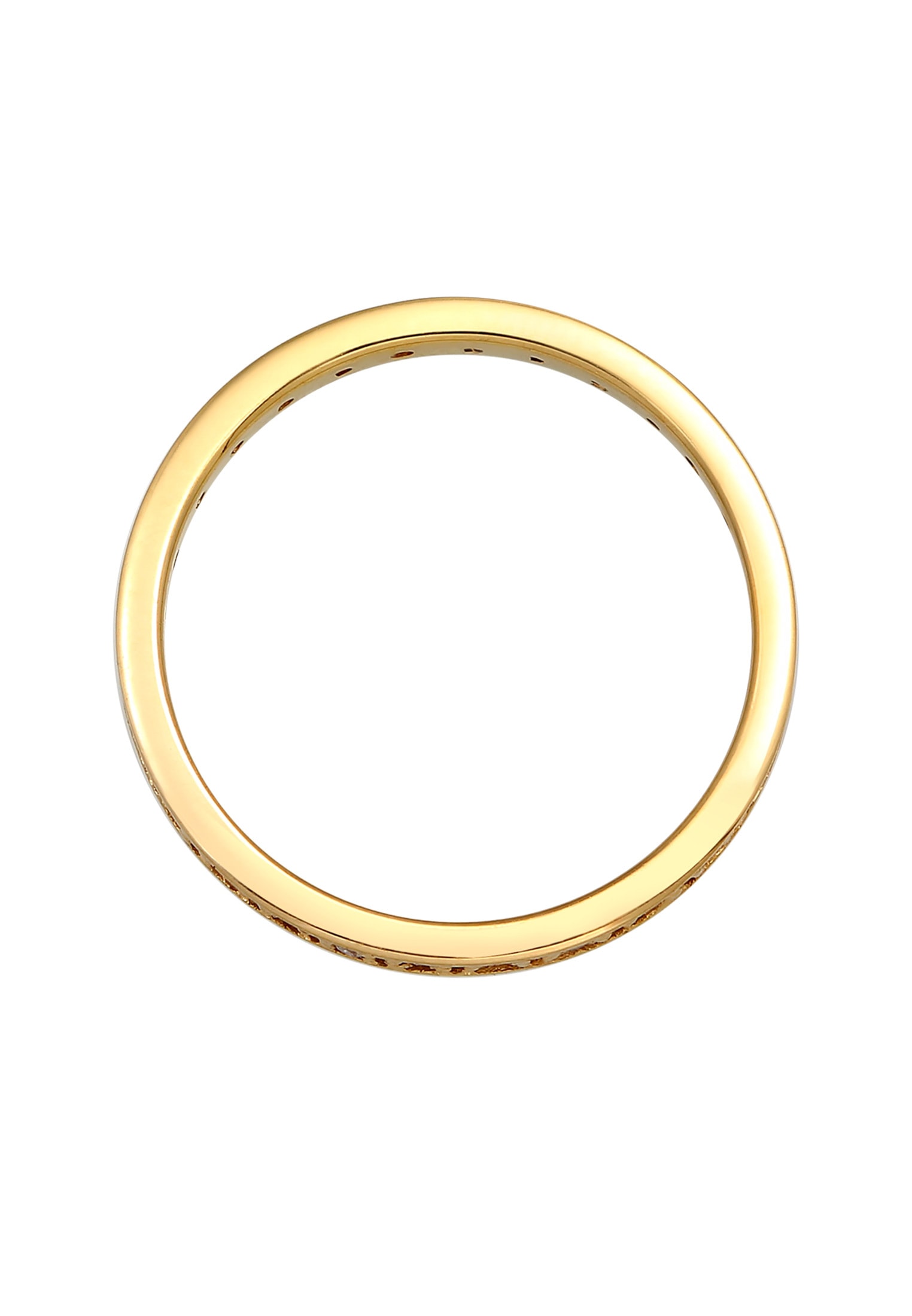 Elli DIAMONDS Verlobungsring »Verlobungsring Diamant (0.14 ct) 585 Gelbgold«