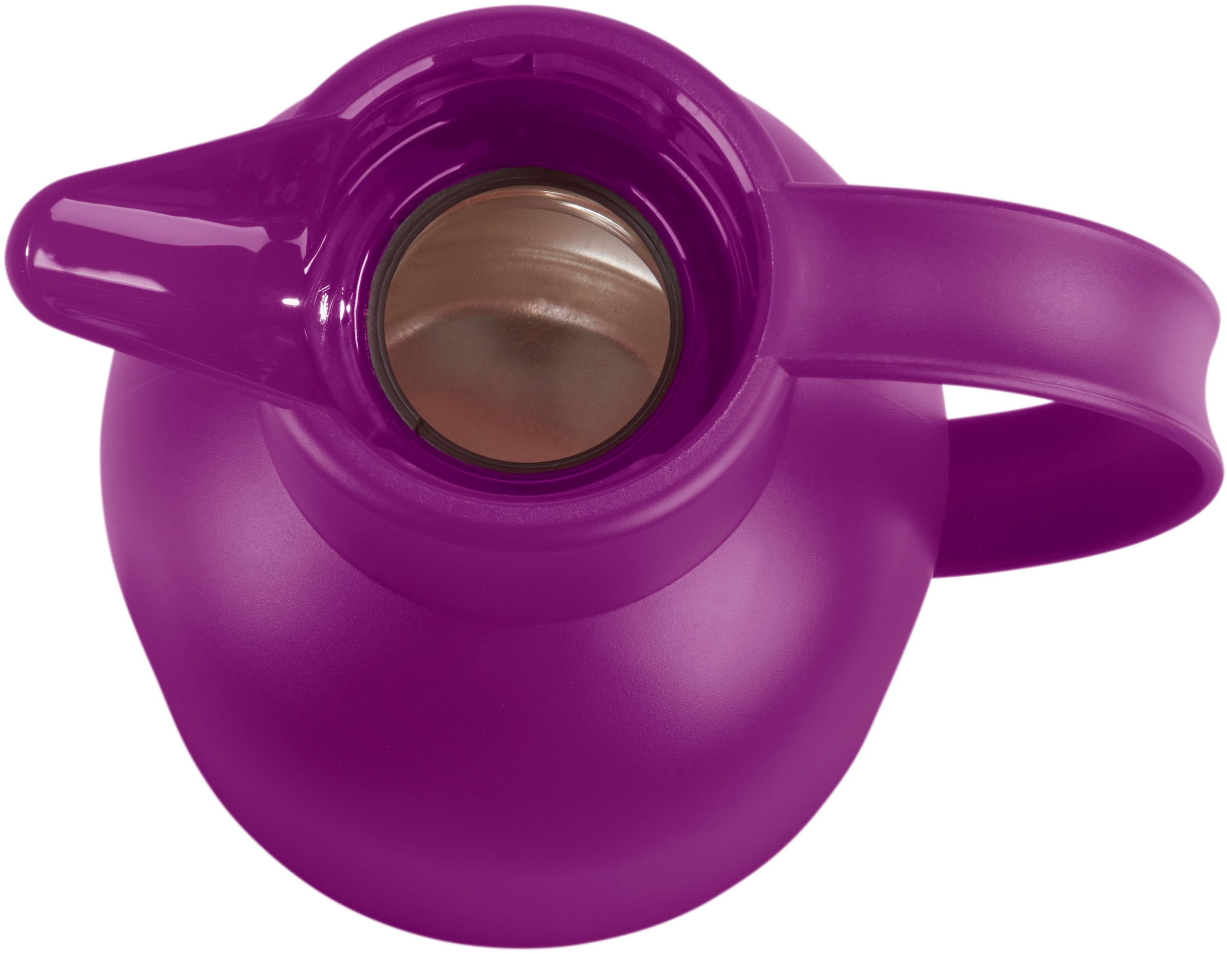 Emsa Isolierkanne »Samba«, 1,5 l, XXL-Modell, zeitloses Design, einfacher Knopfdruck, 24h kalt, 12h warm